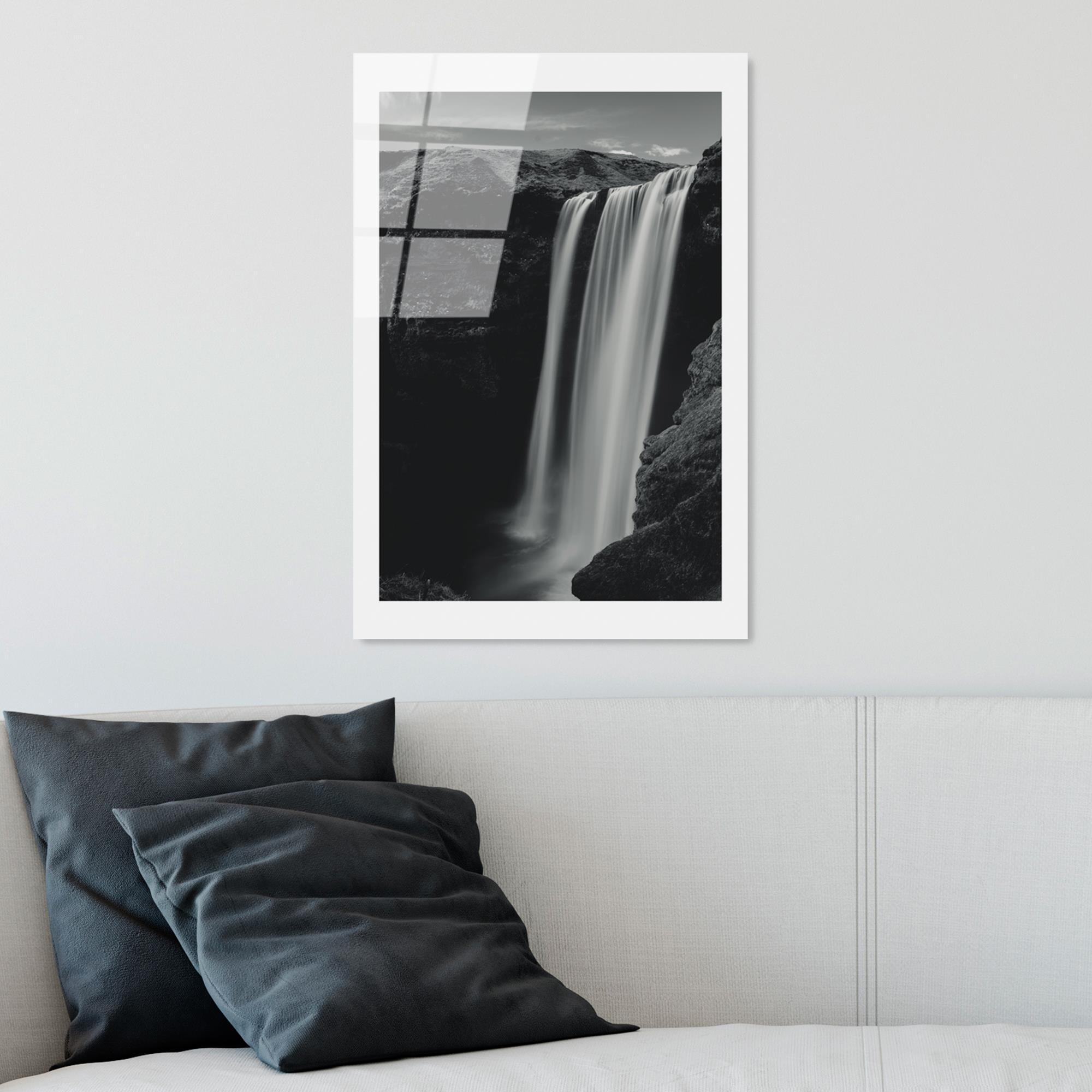 UV-976 Baskılı Cam Dikdörtgen Duvar Tablosu | ByLamp