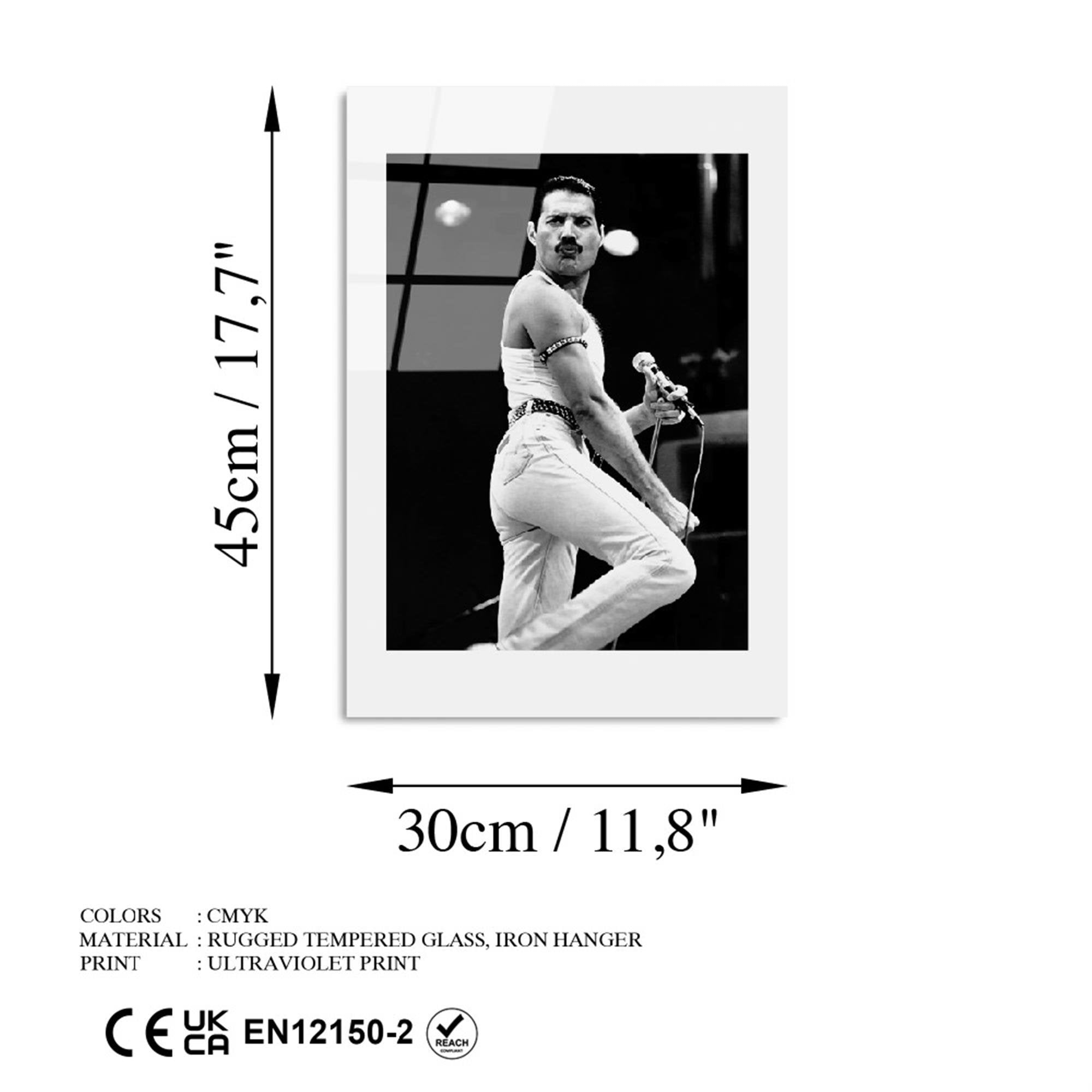 UV-979 Baskılı Cam Dikdörtgen Duvar Tablosu | ByLamp