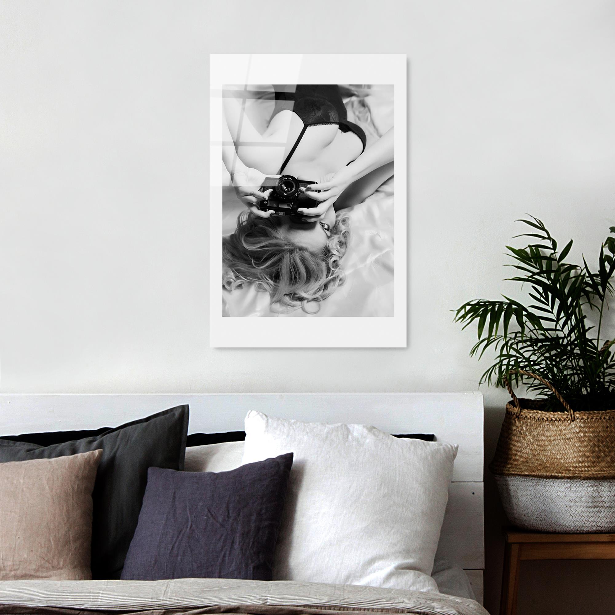 UV-980 Baskılı Cam Dikdörtgen Duvar Tablosu | ByLamp