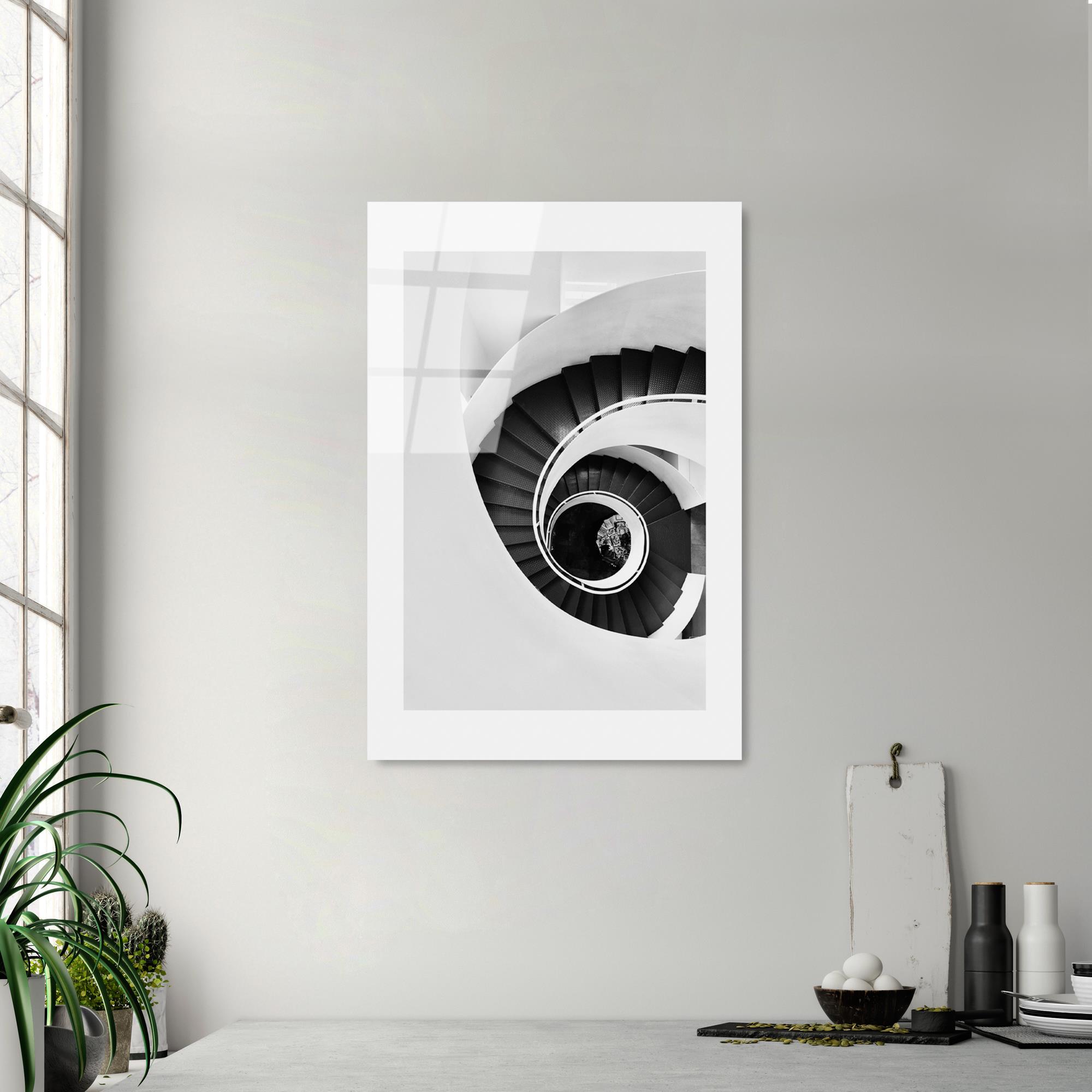 UV-981 Baskılı Cam Dikdörtgen Duvar Tablosu | ByLamp