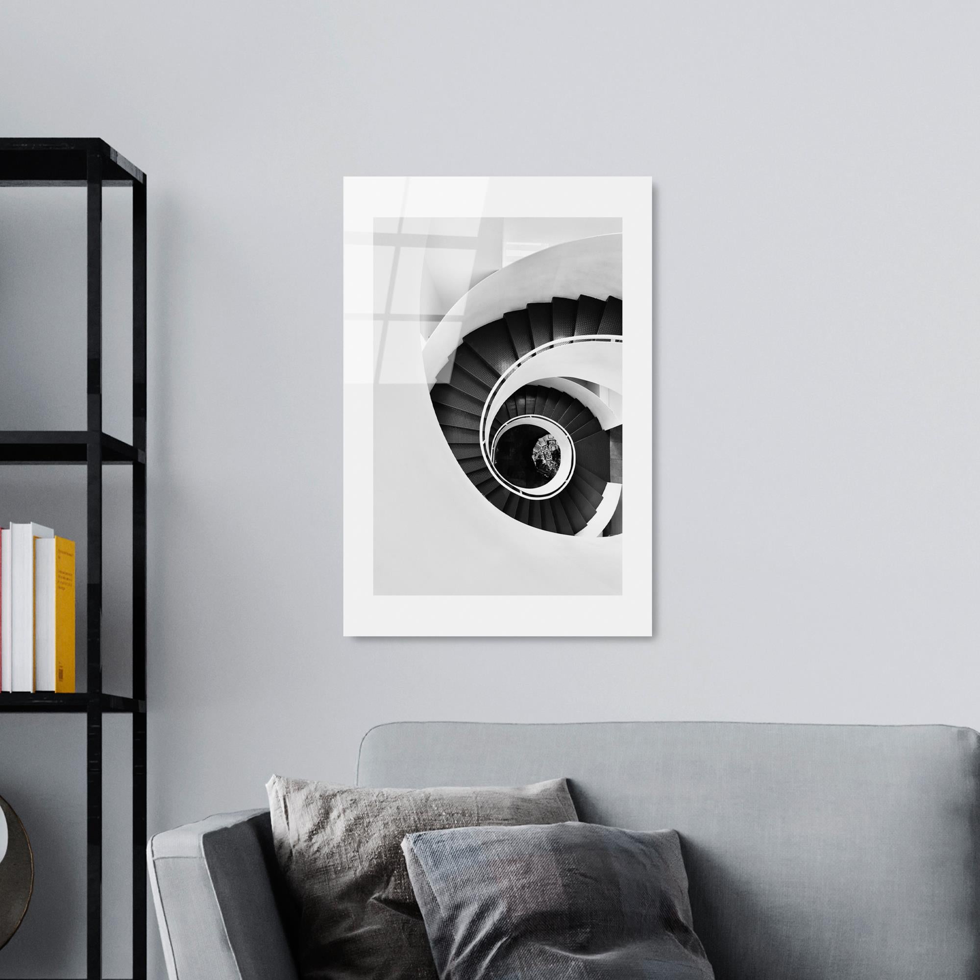 UV-981 Baskılı Cam Dikdörtgen Duvar Tablosu | ByLamp