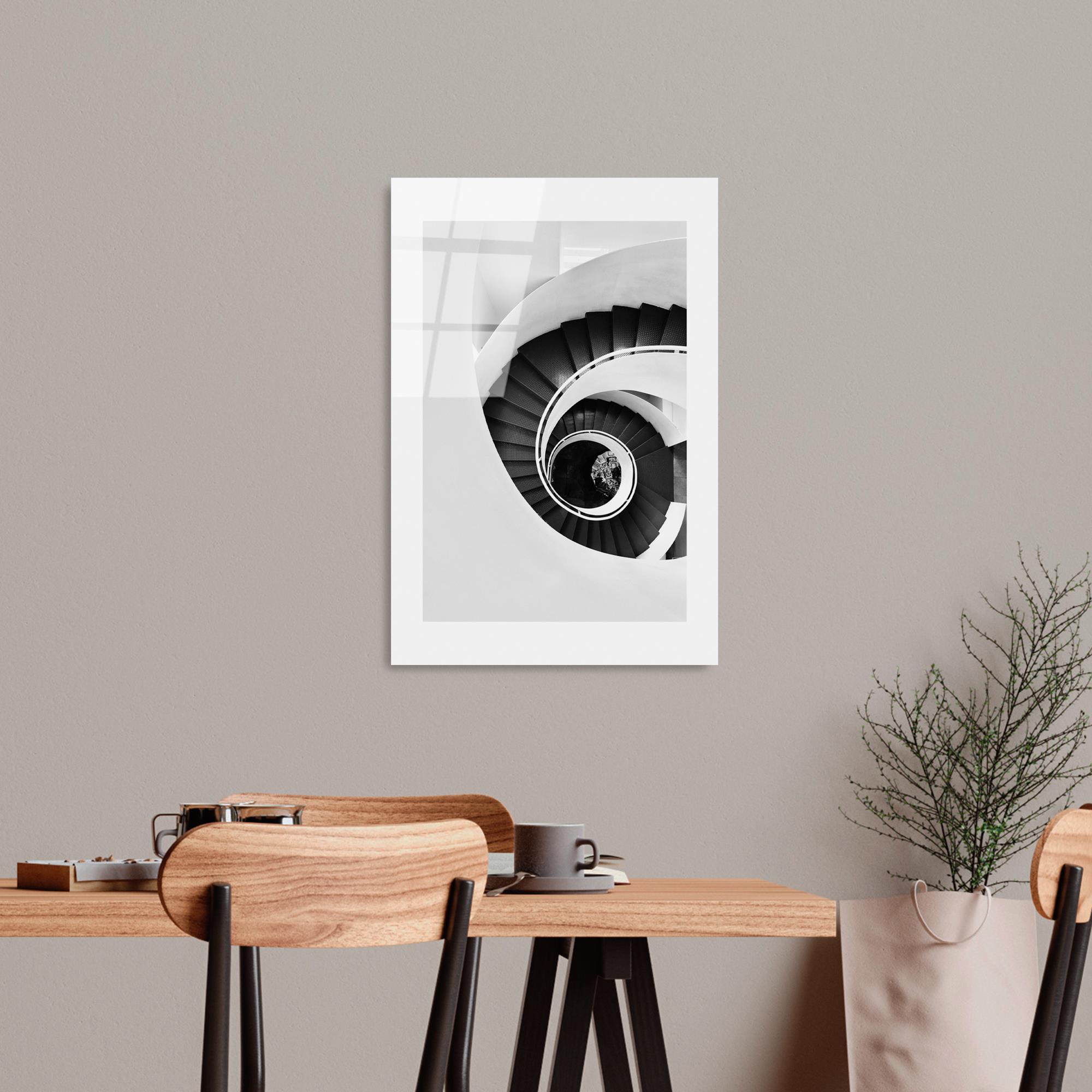 UV-981 Baskılı Cam Dikdörtgen Duvar Tablosu | ByLamp