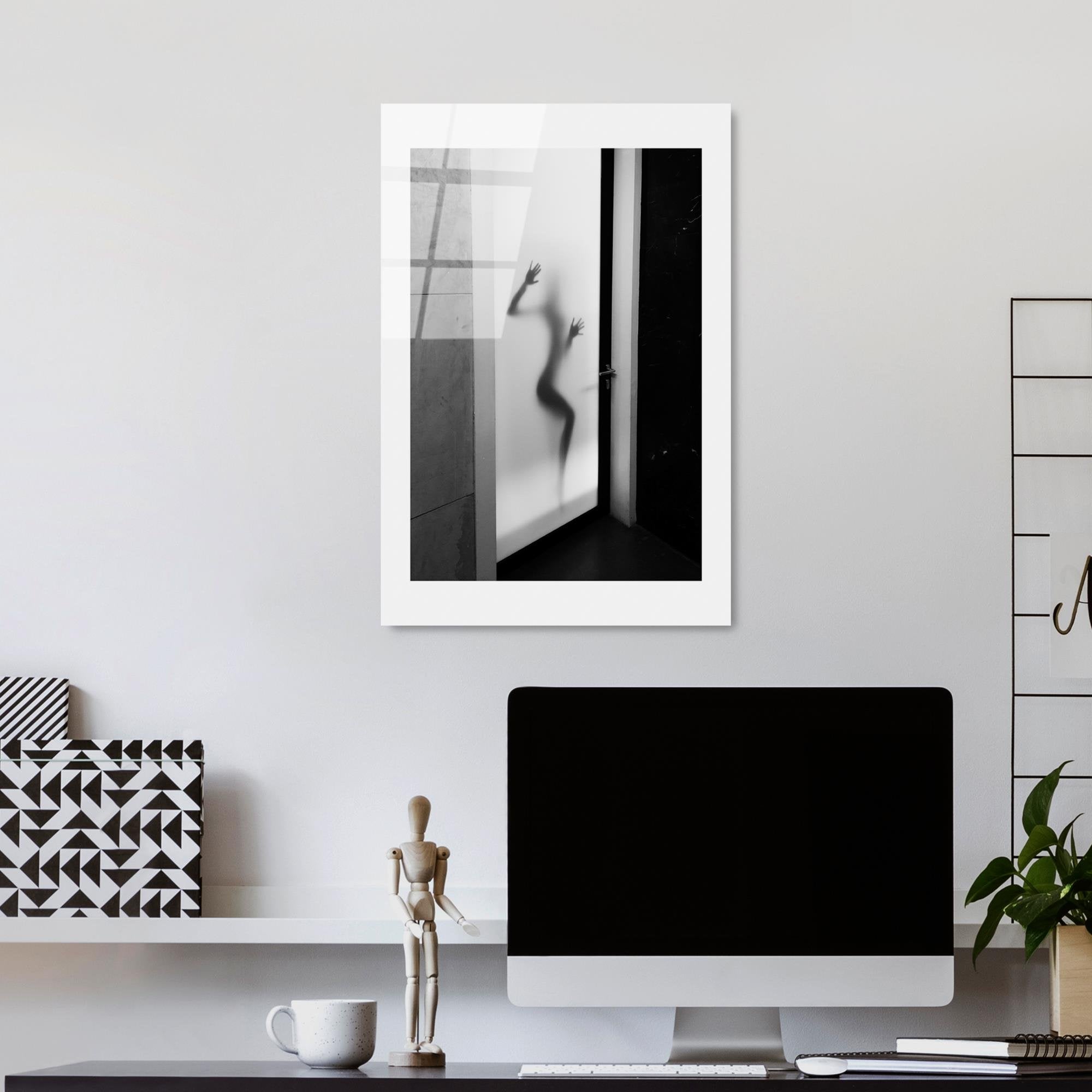 UV-982 Baskılı Cam Dikdörtgen Duvar Tablosu | ByLamp