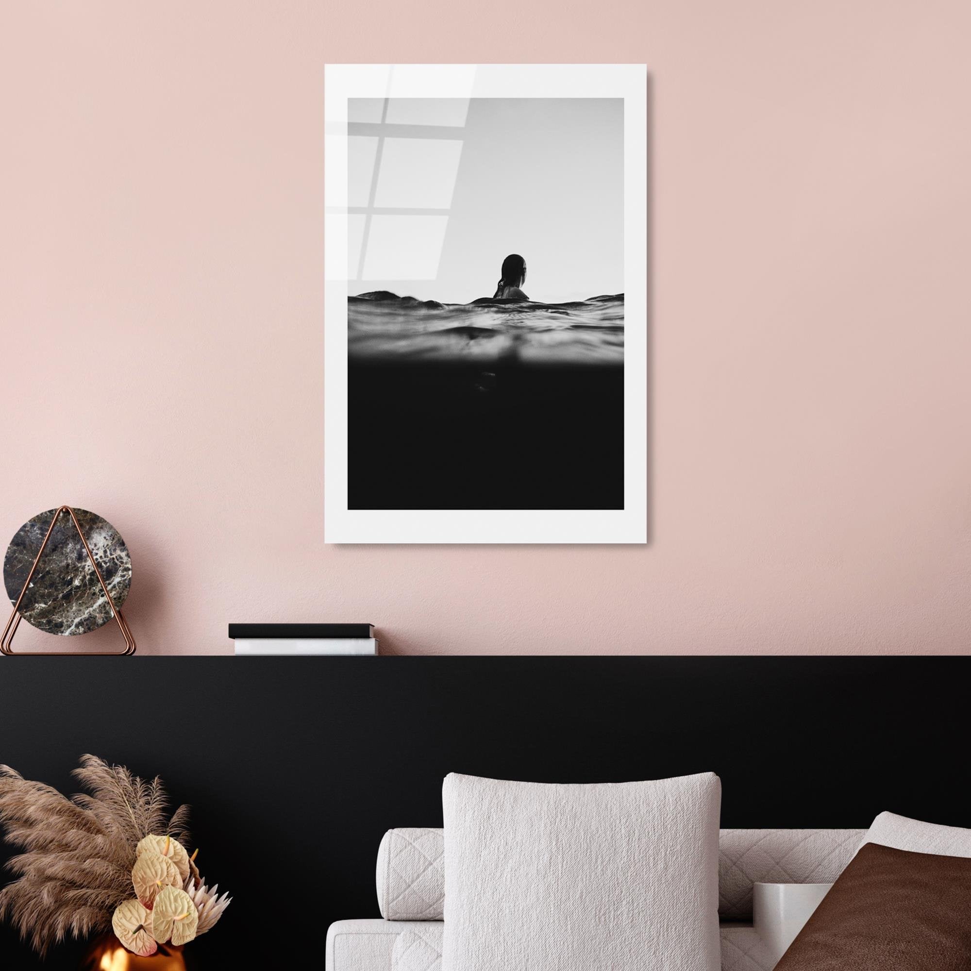 UV-989 Baskılı Cam Dikdörtgen Duvar Tablosu | ByLamp