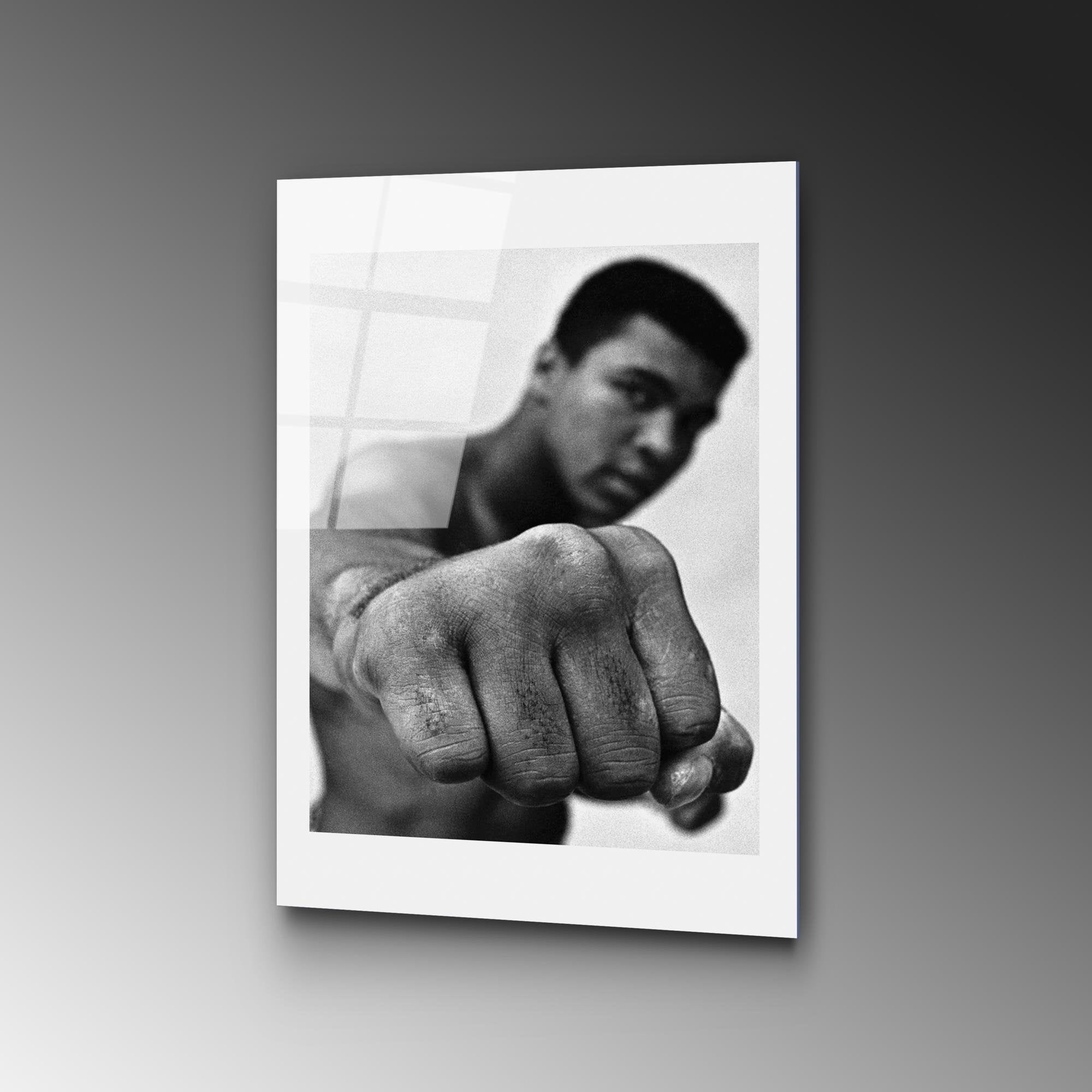 UV-991 Baskılı Cam Dikdörtgen Duvar Tablosu | ByLamp