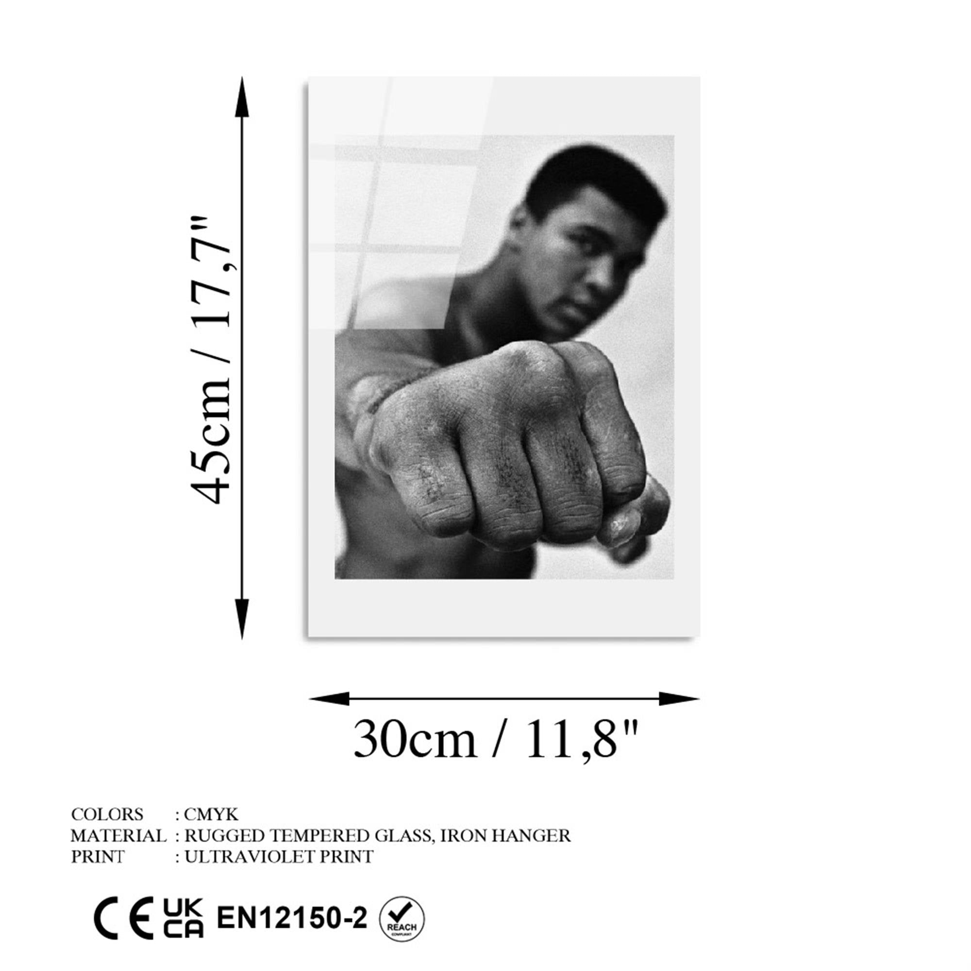 UV-991 Baskılı Cam Dikdörtgen Duvar Tablosu | ByLamp