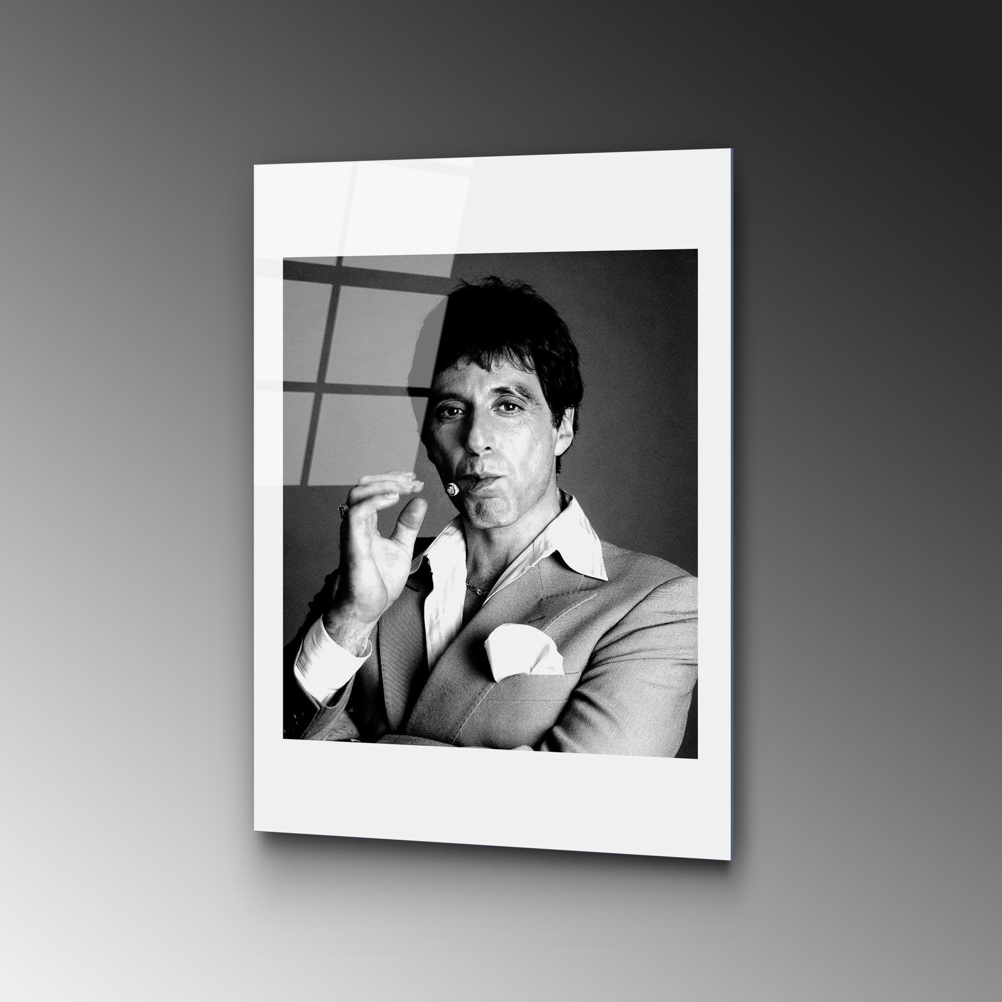 UV-992 Baskılı Cam Dikdörtgen Duvar Tablosu | ByLamp