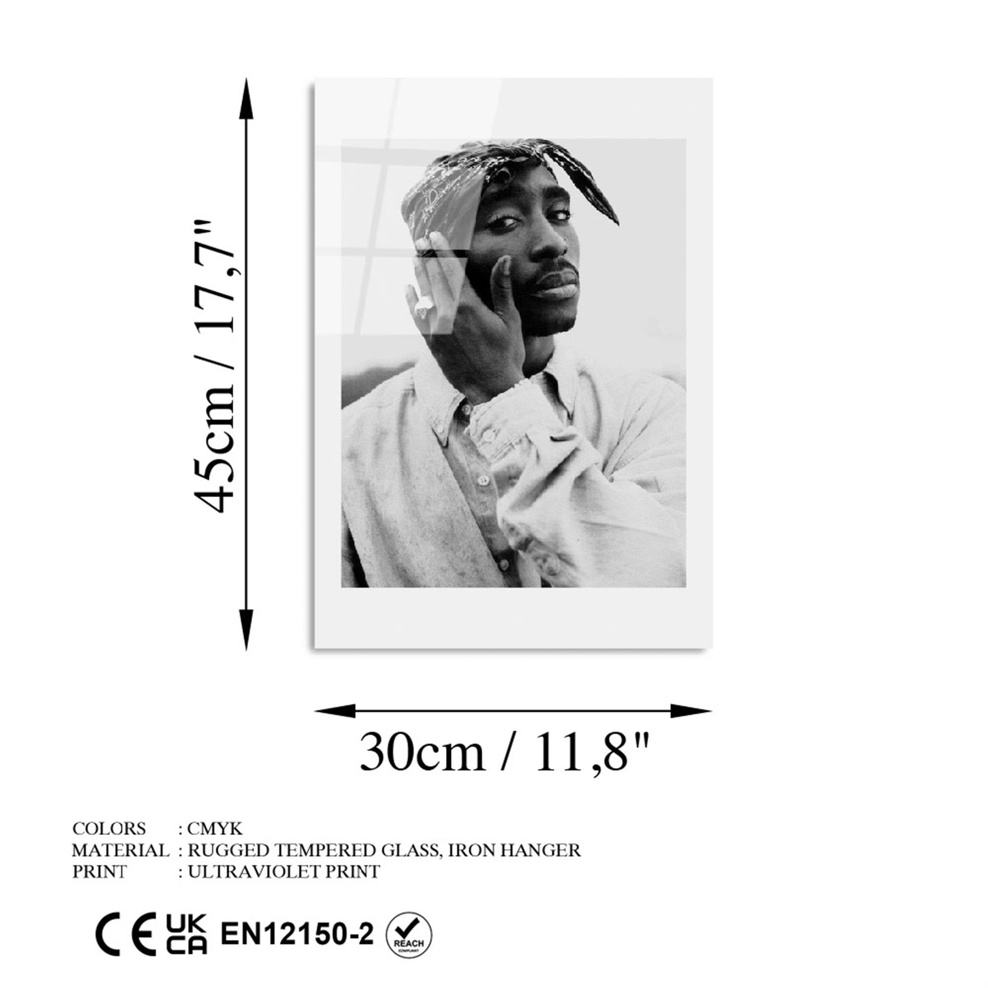 UV-994 Baskılı Cam Dikdörtgen Duvar Tablosu | ByLamp