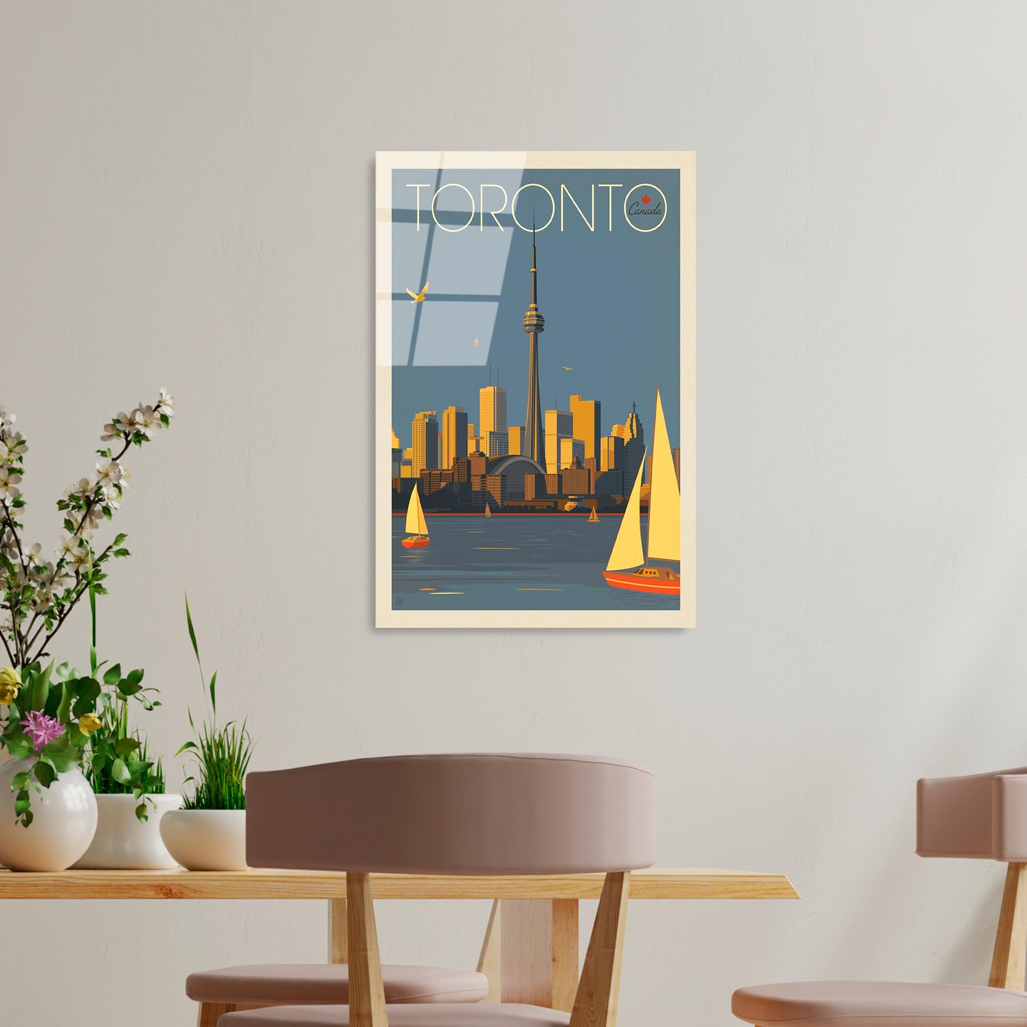 UV-999 Baskılı Cam Dikdörtgen Duvar Tablosu | ByLamp