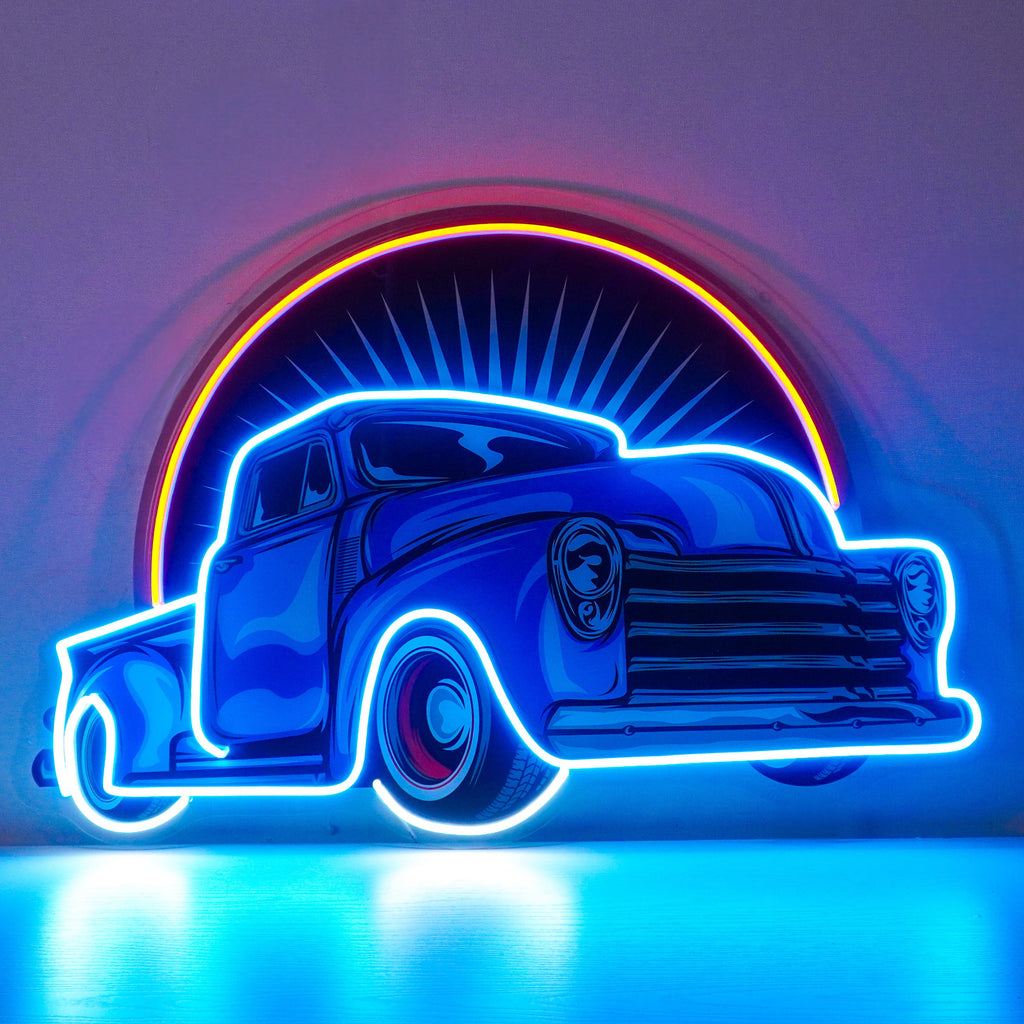 Vintage Kamyon Neon Lamba | ByLamp