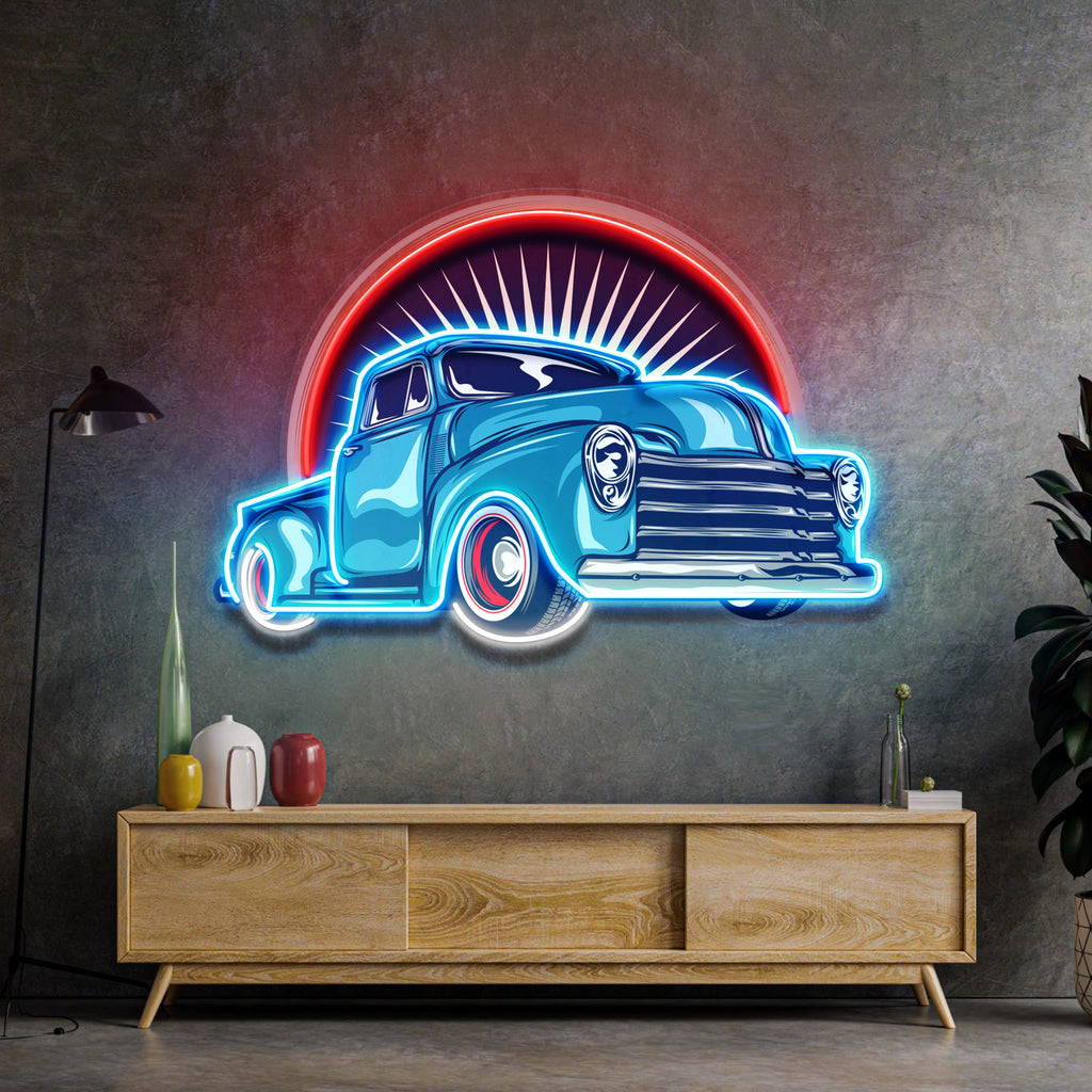 Vintage Kamyon Neon Lamba | ByLamp