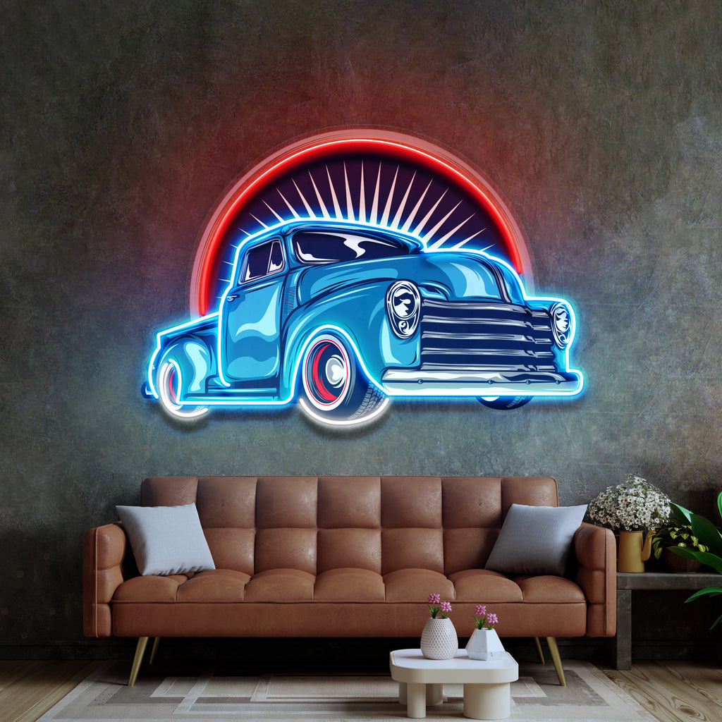 Vintage Kamyon Neon Lamba | ByLamp