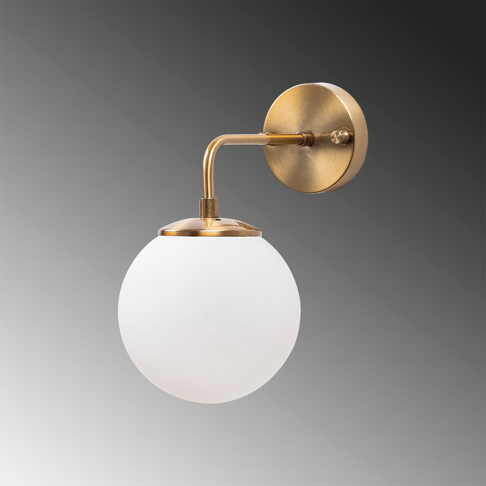 Viran 10895 Cam Aplik Duvar Aydınlatma | ByLamp