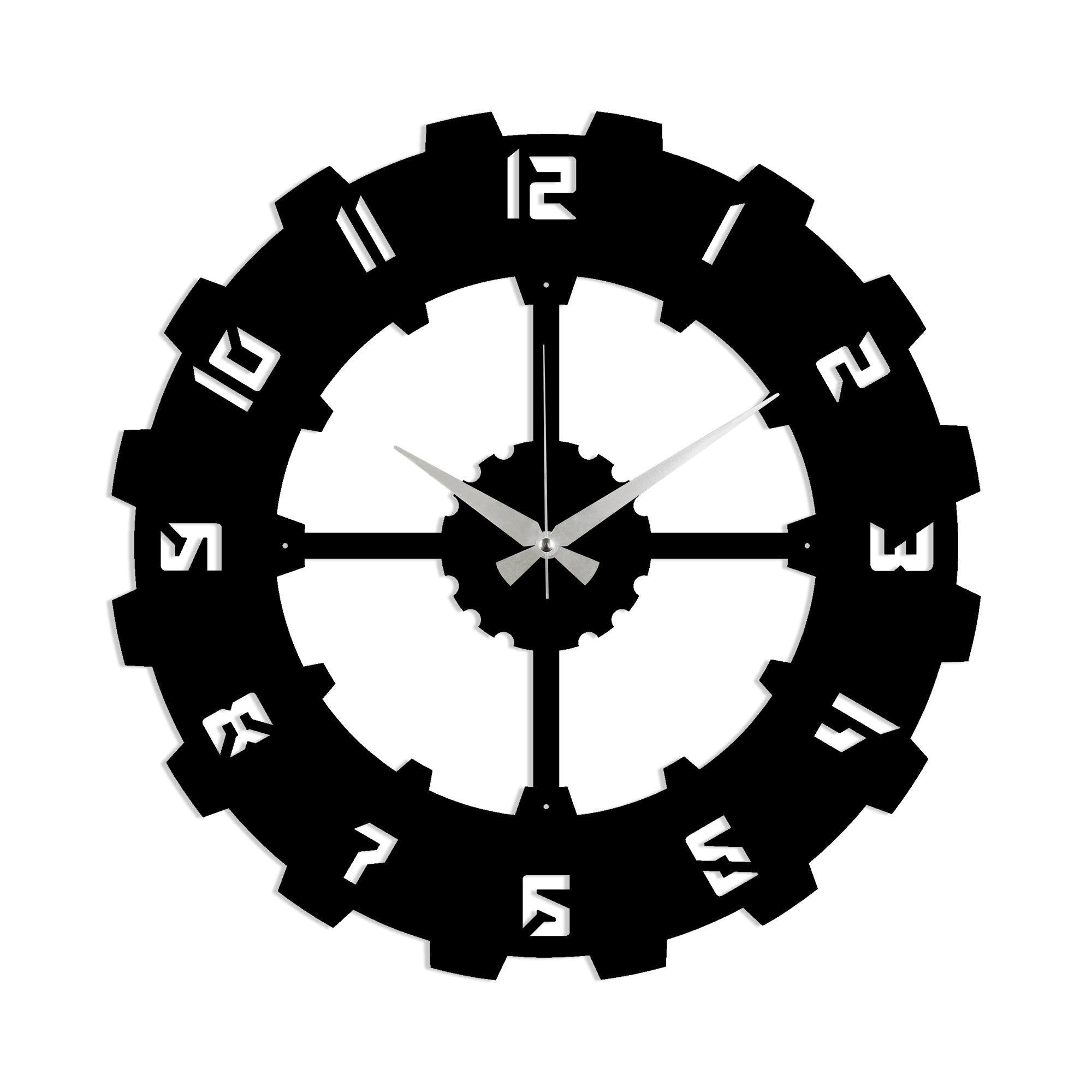 WATCH-004 Dekoratif Metal Duvar Saati | ByLamp