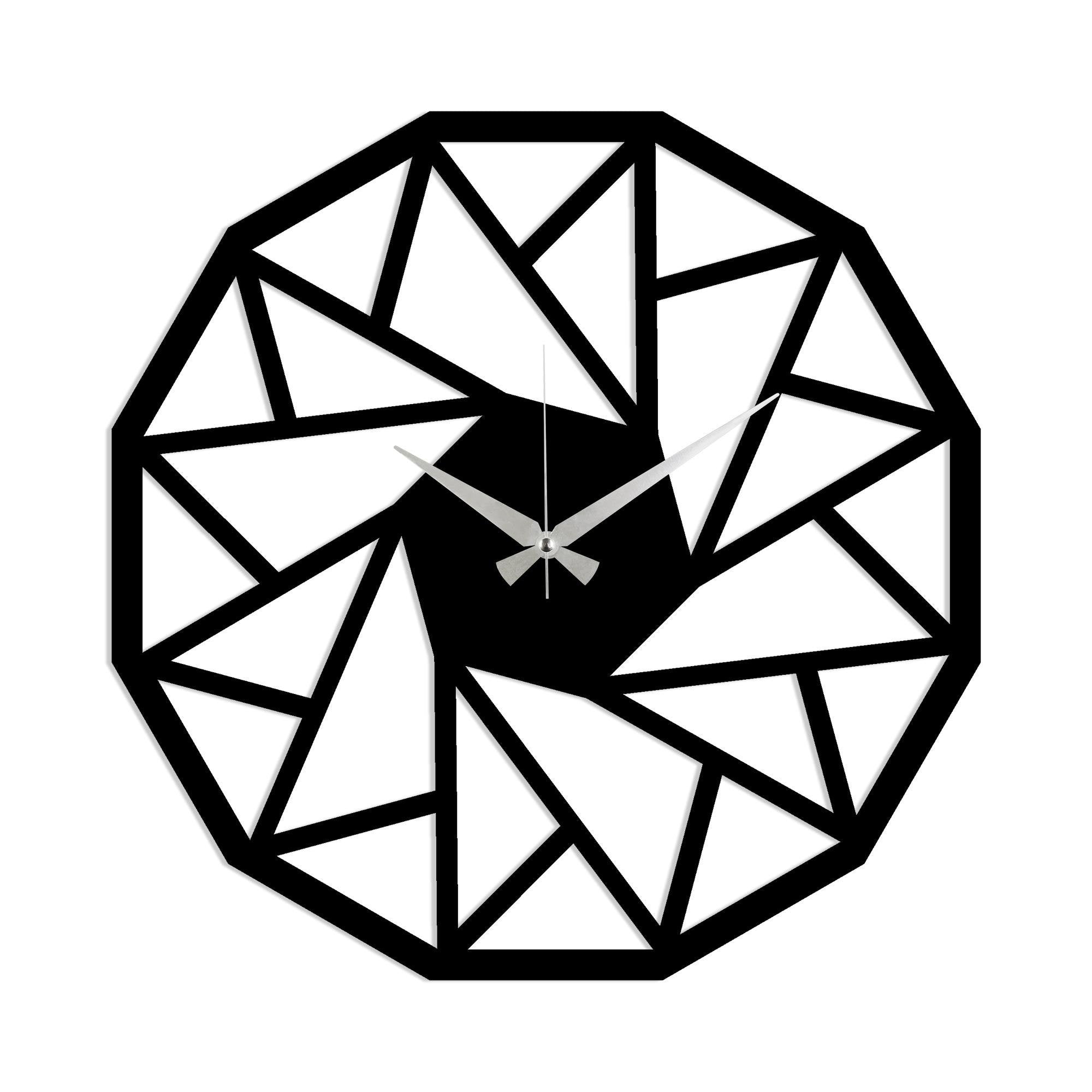 WATCH-018 Dekoratif Metal Duvar Saati | ByLamp