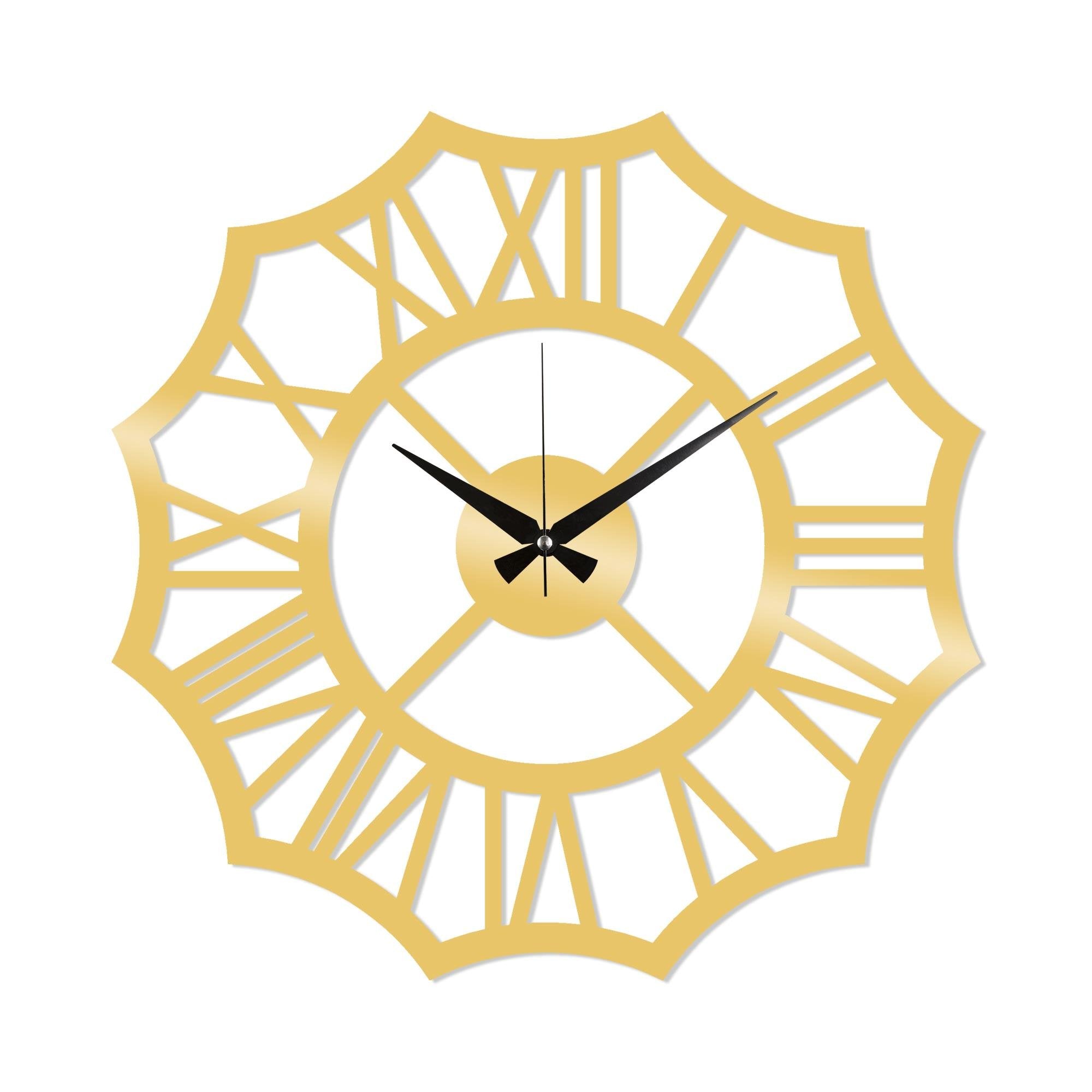 WATCH-023-A Dekoratif Metal Duvar Saati | ByLamp