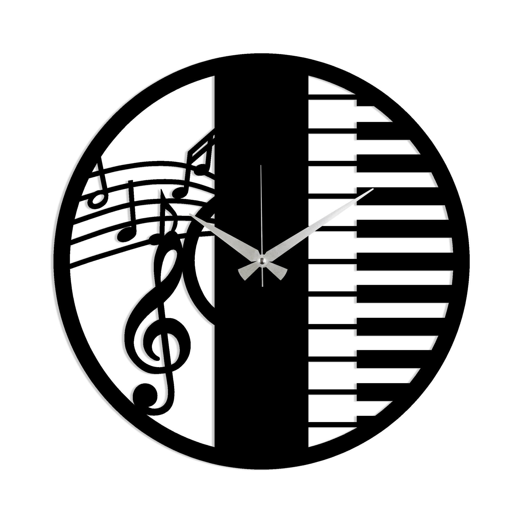 WATCH-029 Dekoratif Metal Duvar Saati | ByLamp