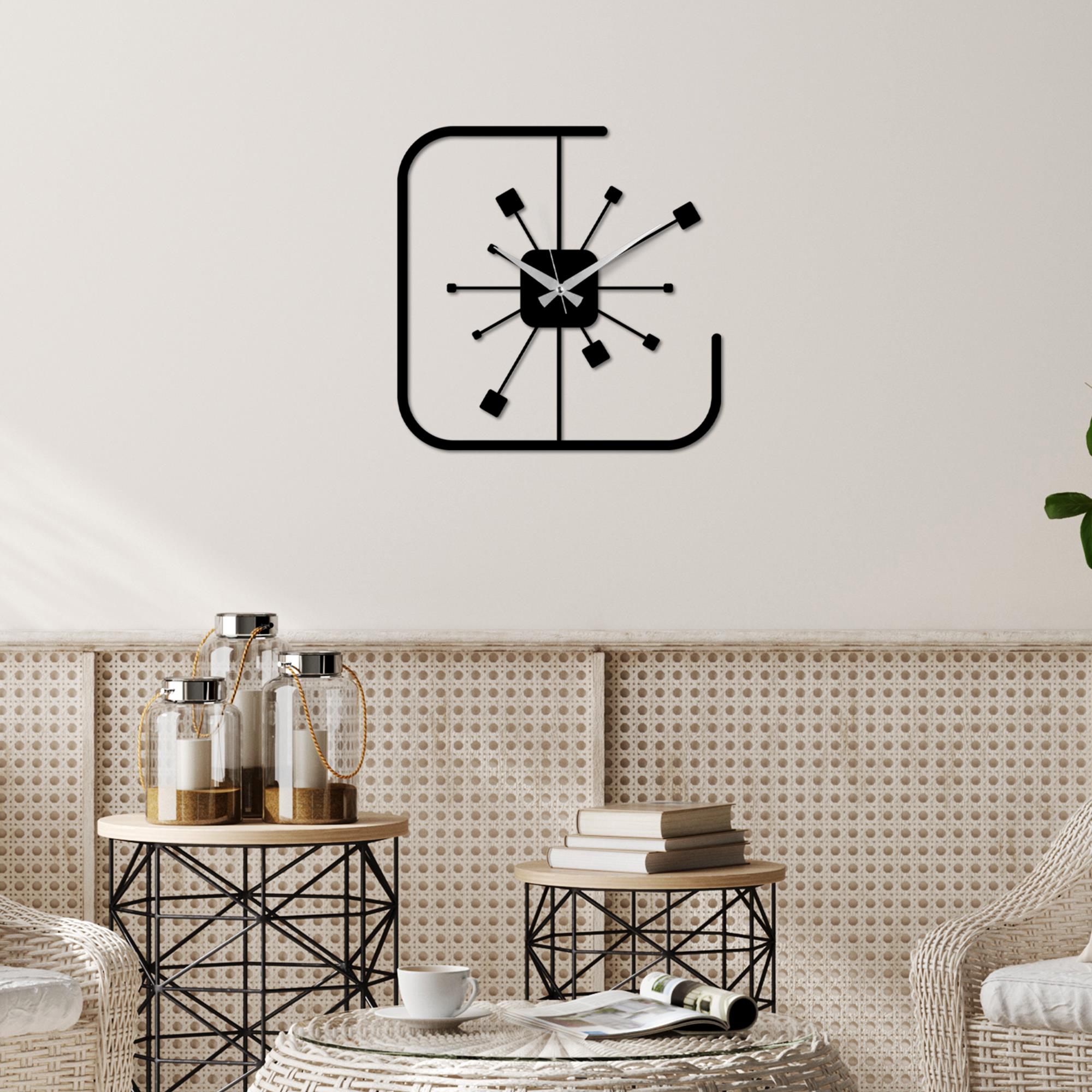 WATCH-045 Dekoratif Metal Duvar Saati | ByLamp