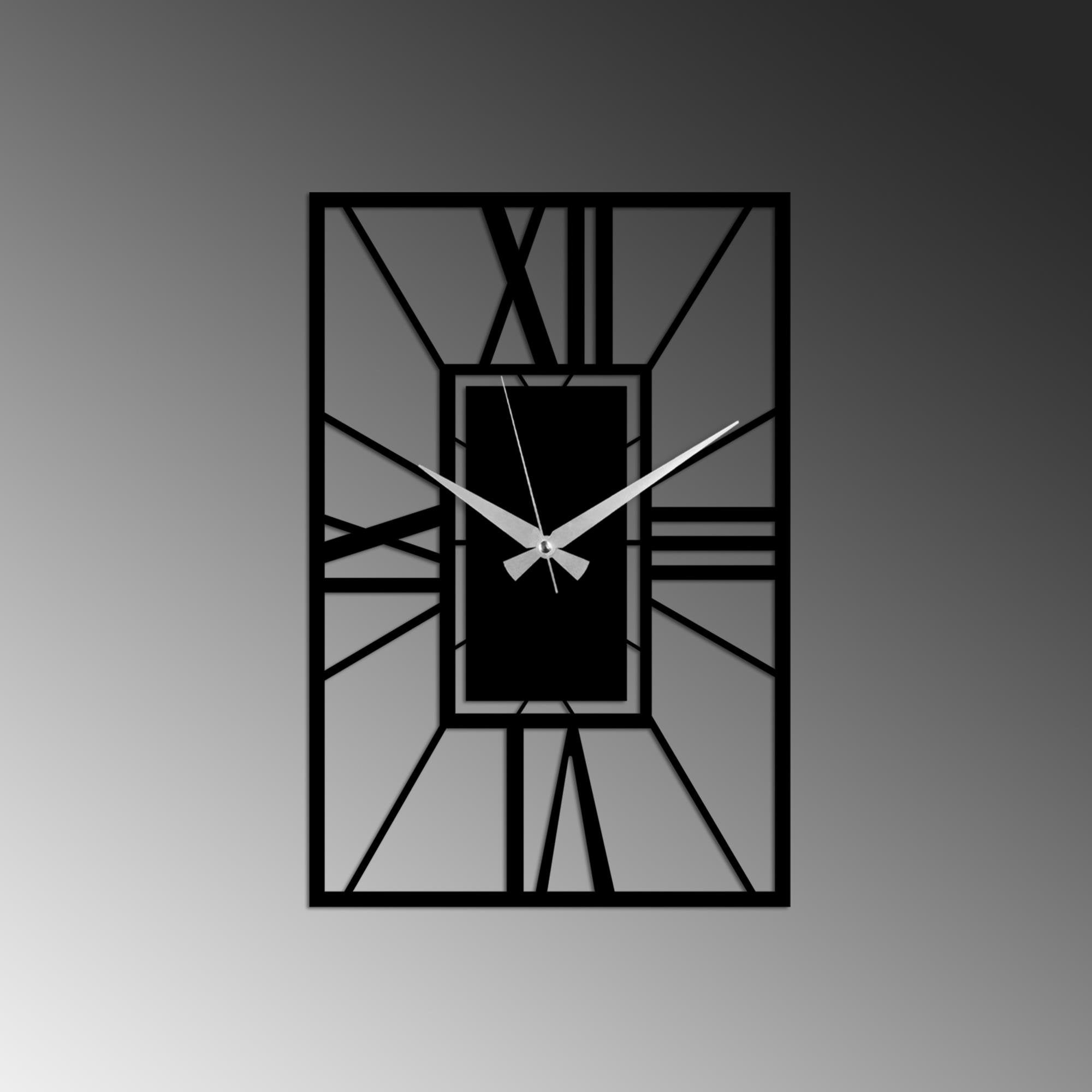 WATCH-047 Dekoratif Metal Duvar Saati | ByLamp