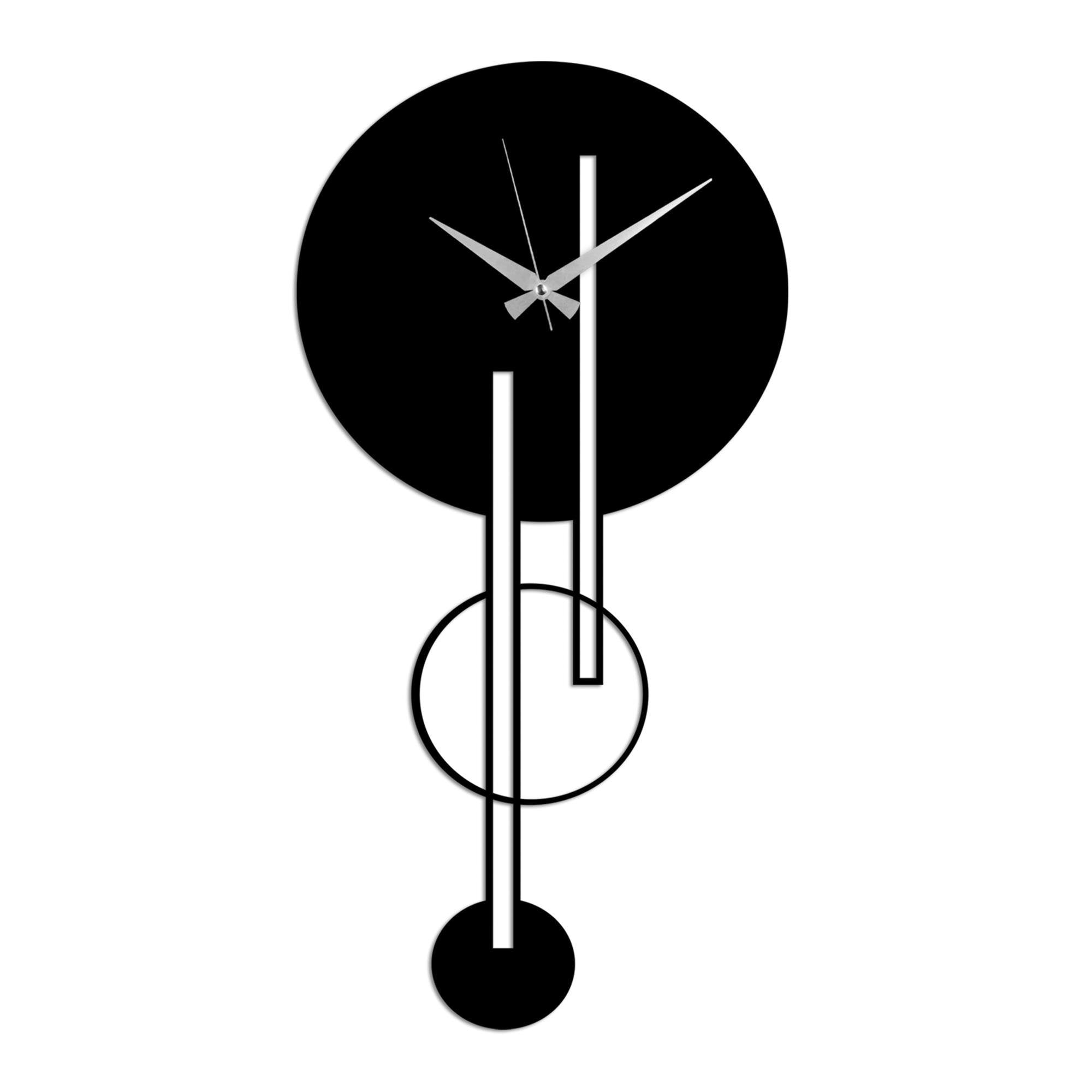 WATCH-048 Dekoratif Metal Duvar Saati | ByLamp