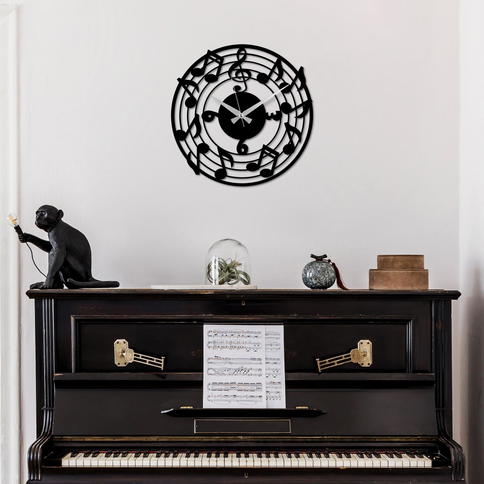 WATCH-051 Dekoratif Metal Duvar Saati | ByLamp