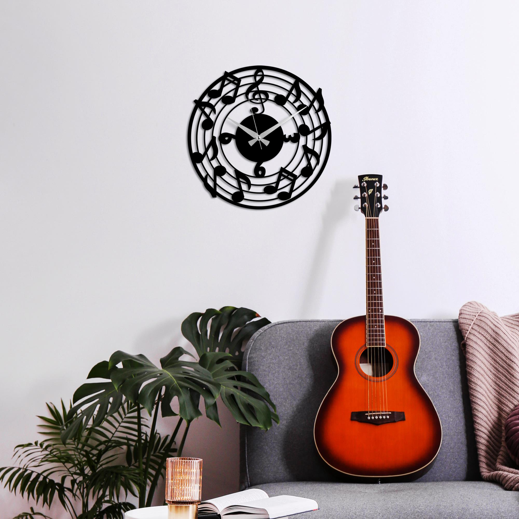 WATCH-051 Dekoratif Metal Duvar Saati | ByLamp