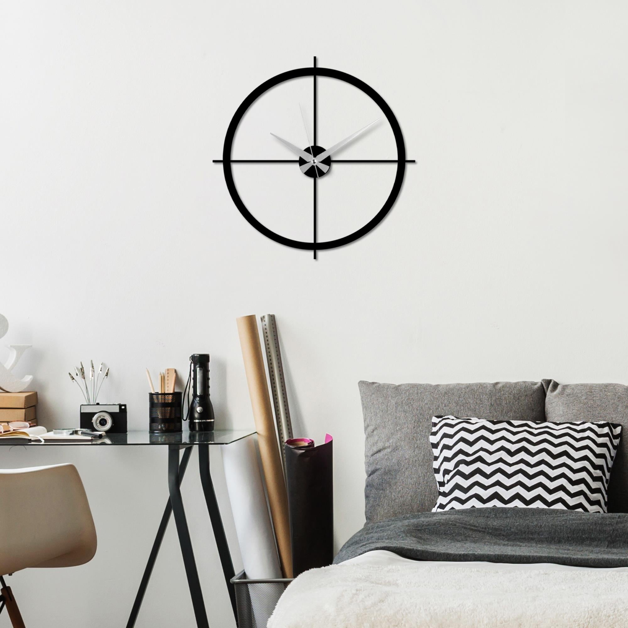 WATCH-052 Dekoratif Metal Duvar Saati | ByLamp