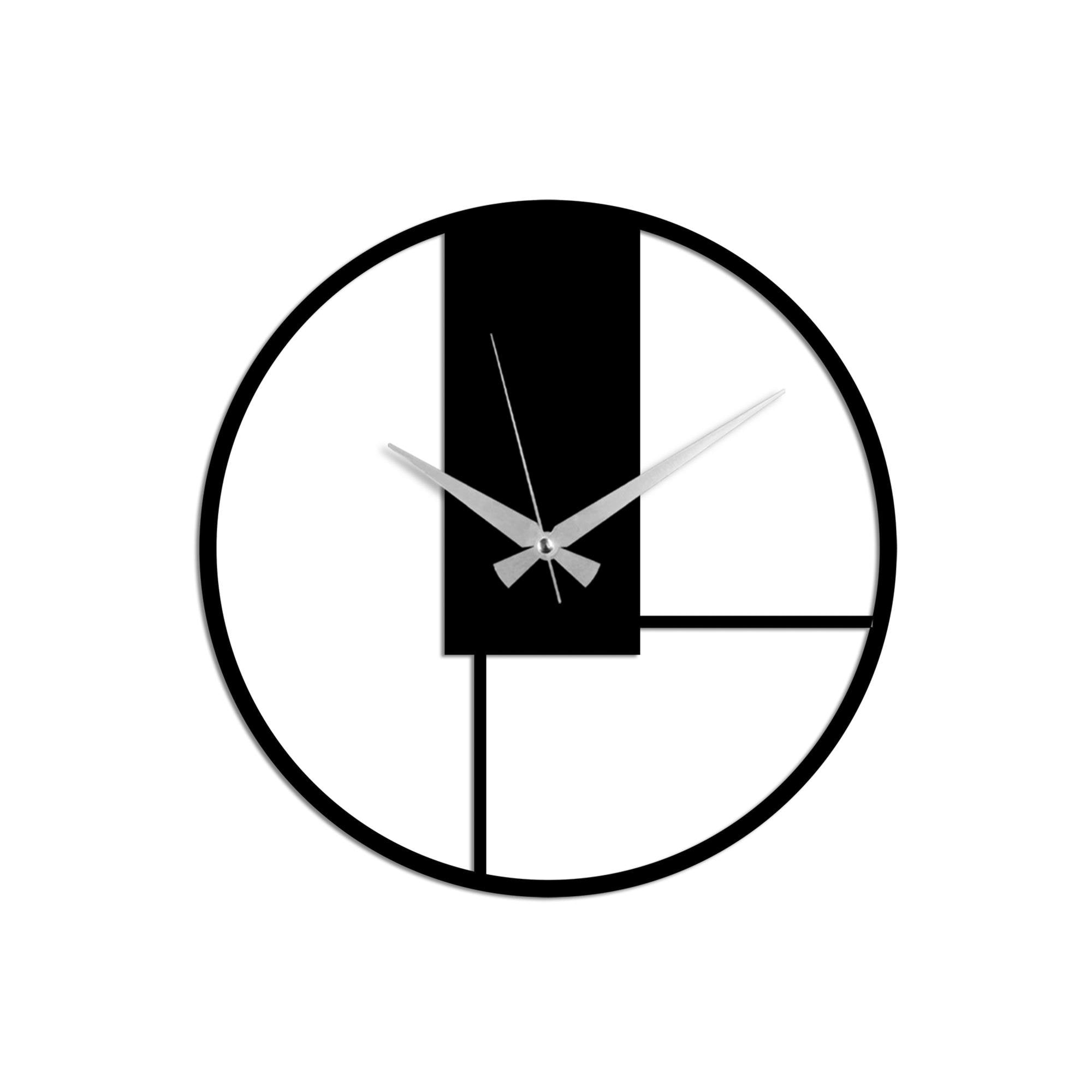 WATCH-055 Dekoratif Metal Duvar Saati | ByLamp