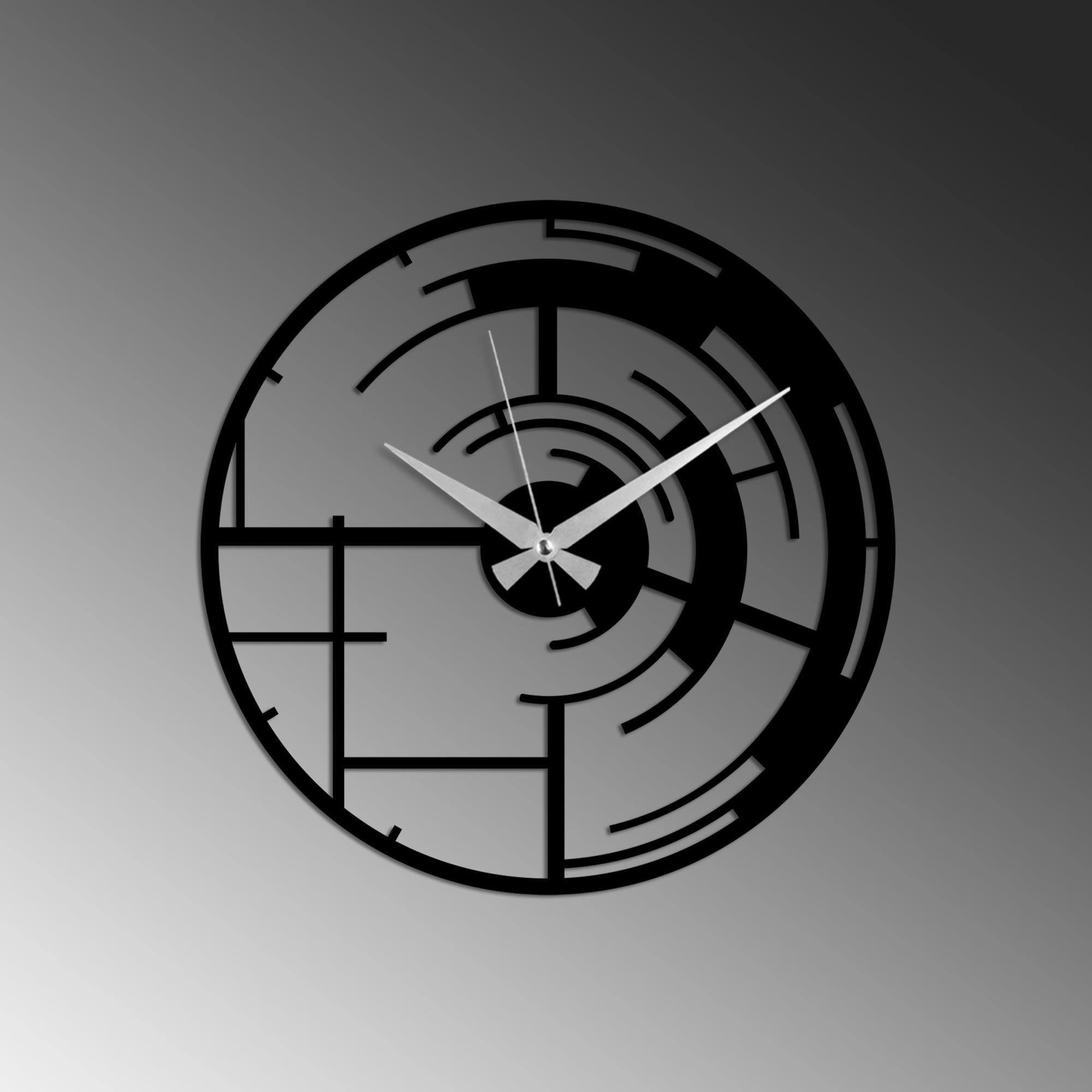 WATCH-057 Dekoratif Metal Duvar Saati | ByLamp