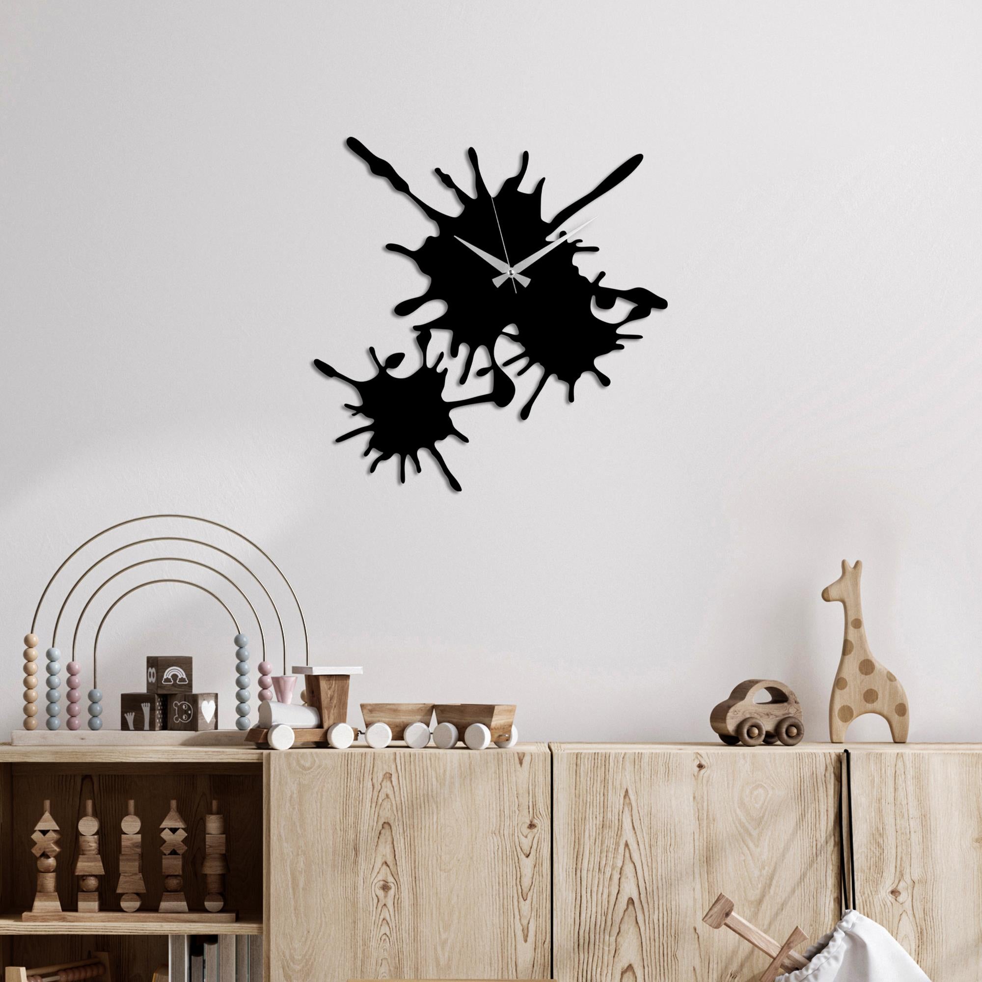 WATCH-060 Dekoratif Metal Duvar Saati | ByLamp