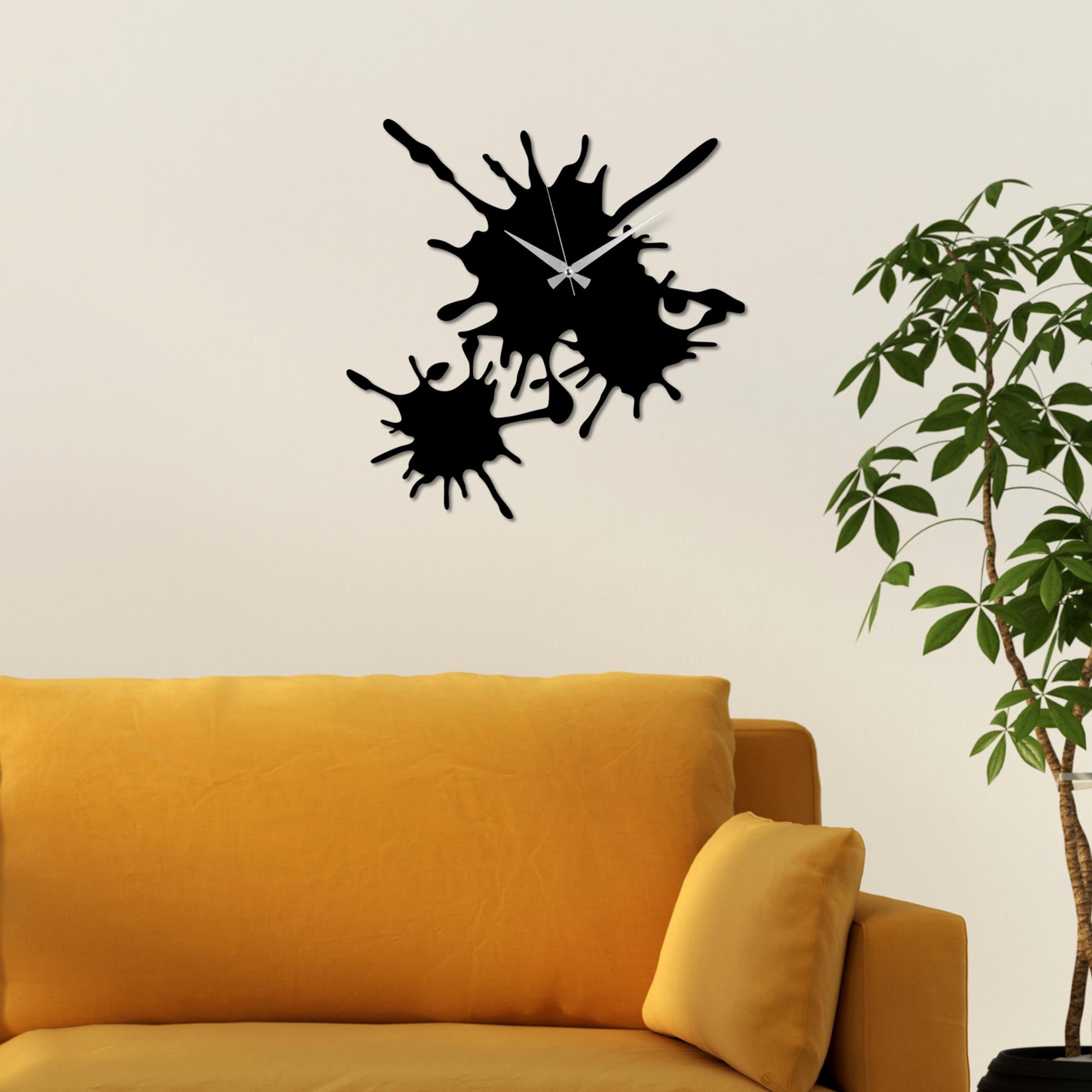 WATCH-060 Dekoratif Metal Duvar Saati | ByLamp