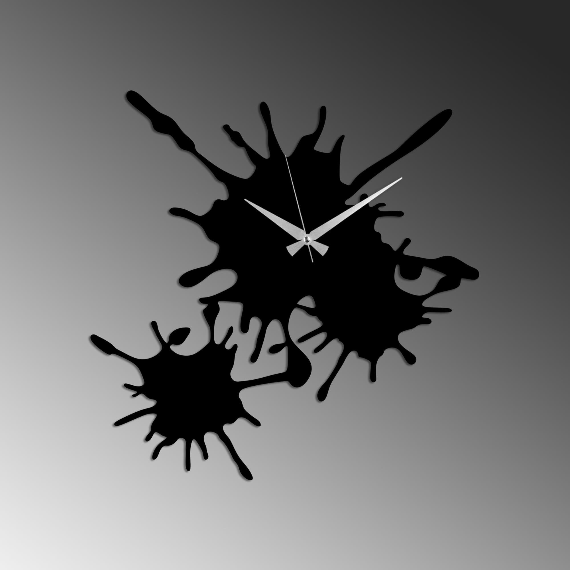 WATCH-060 Dekoratif Metal Duvar Saati | ByLamp