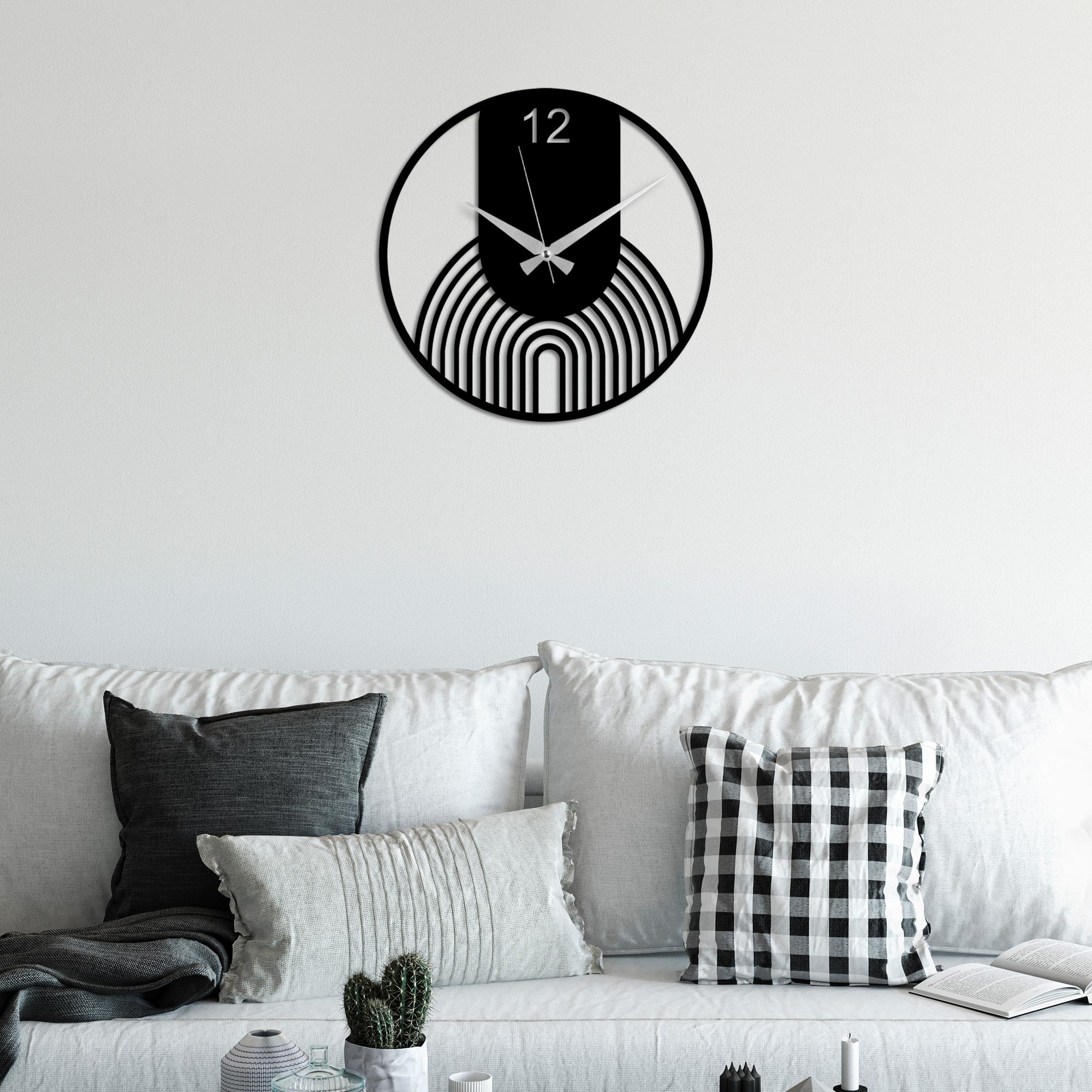 WATCH-062 Dekoratif Metal Duvar Saati | ByLamp