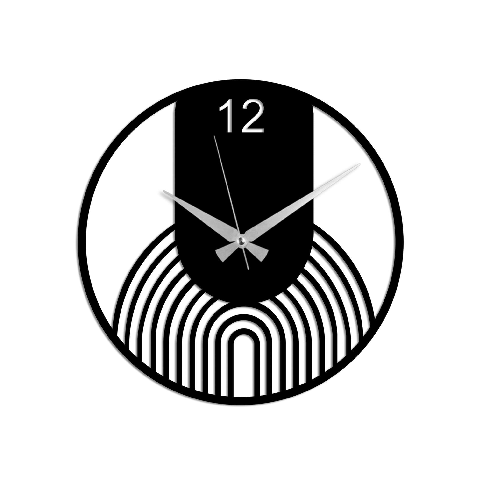 WATCH-062 Dekoratif Metal Duvar Saati | ByLamp