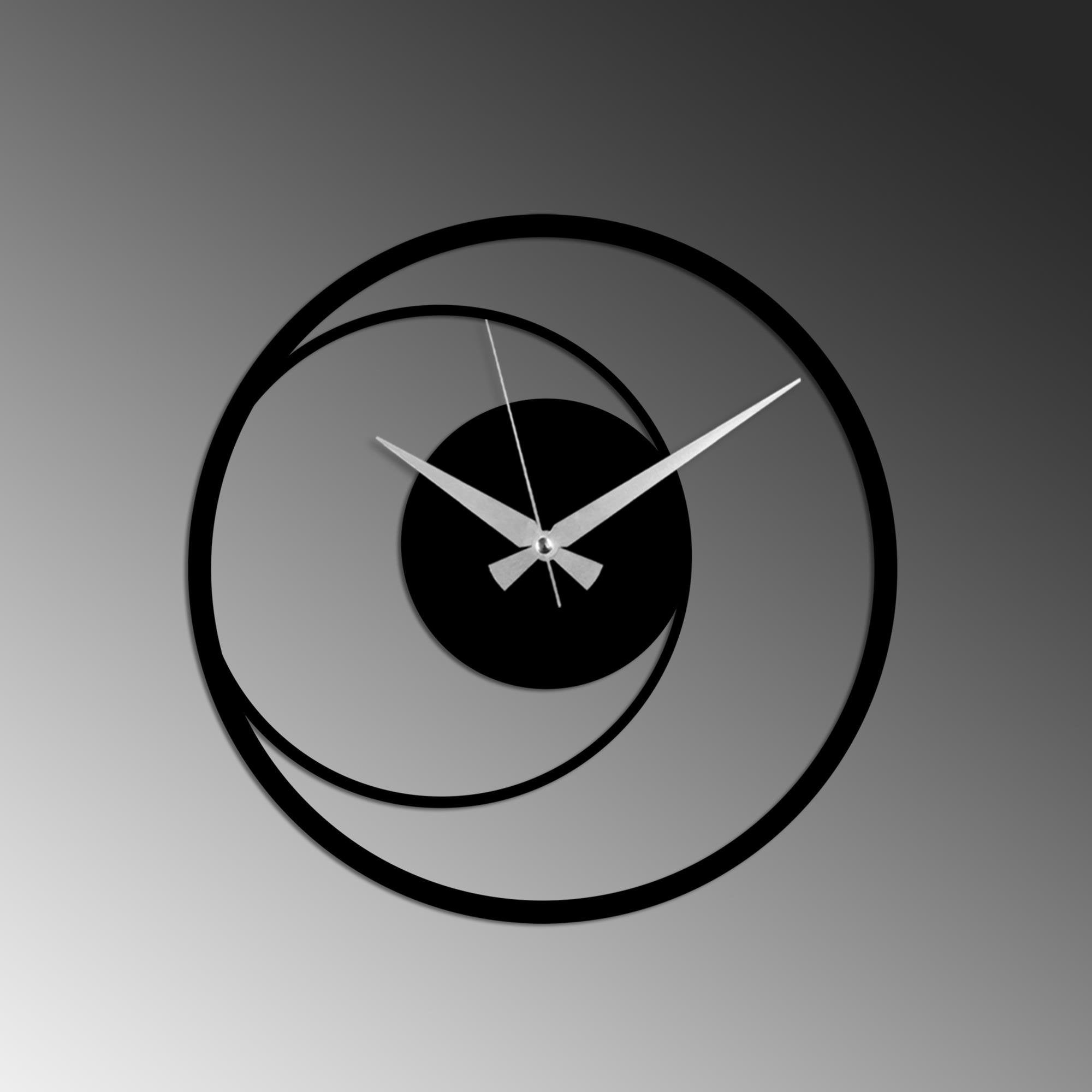 WATCH-070 Dekoratif Metal Duvar Saati | ByLamp