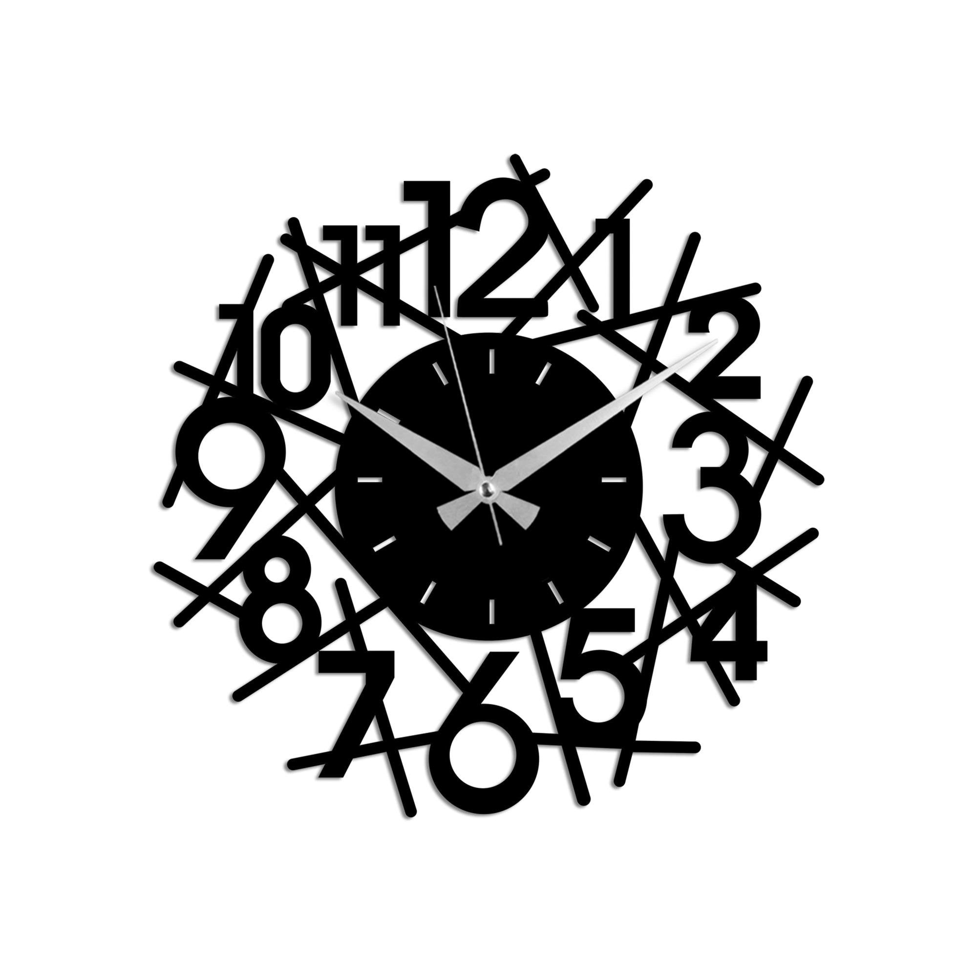 WATCH-073 Dekoratif Metal Duvar Saati | ByLamp