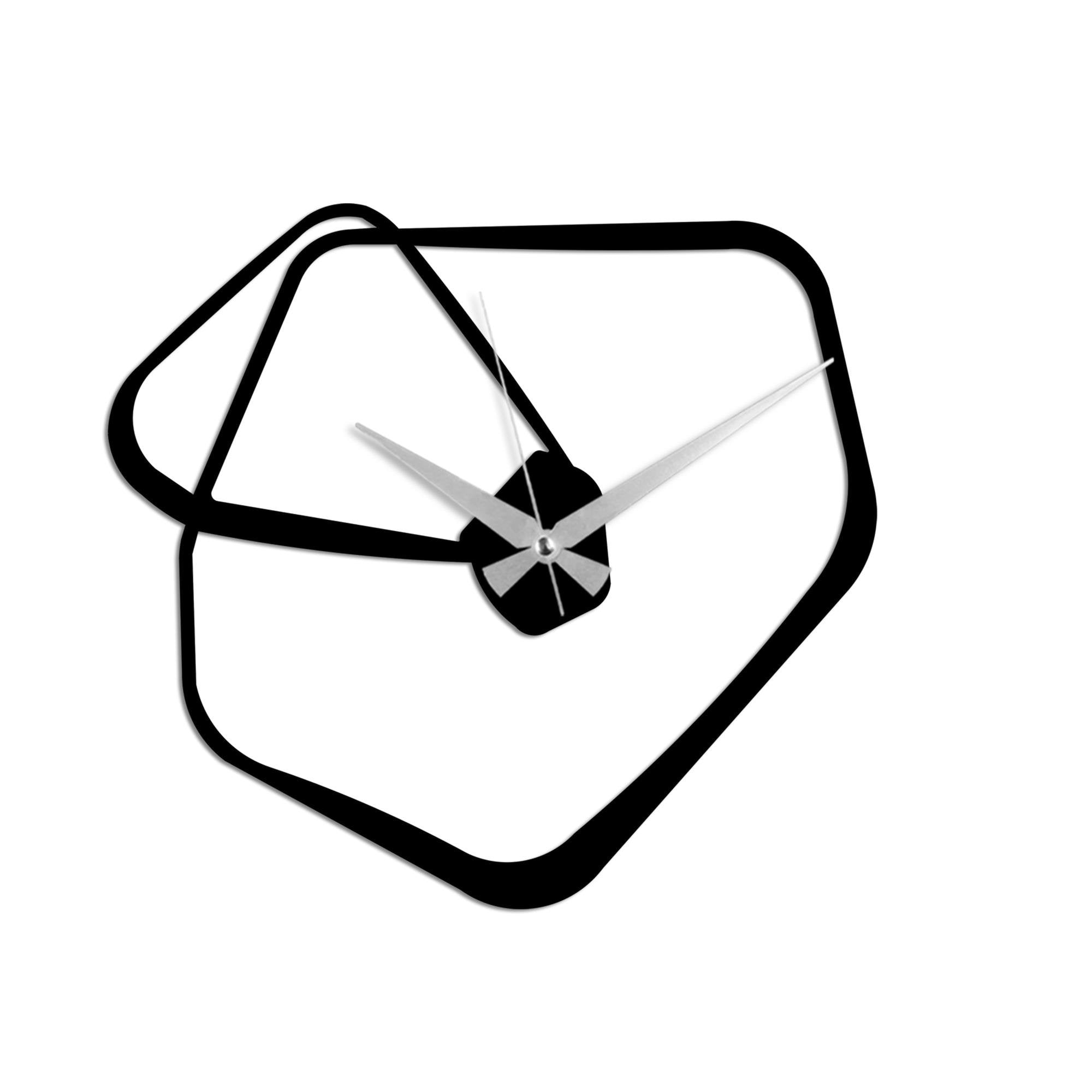 WATCH-075 Dekoratif Metal Duvar Saati | ByLamp