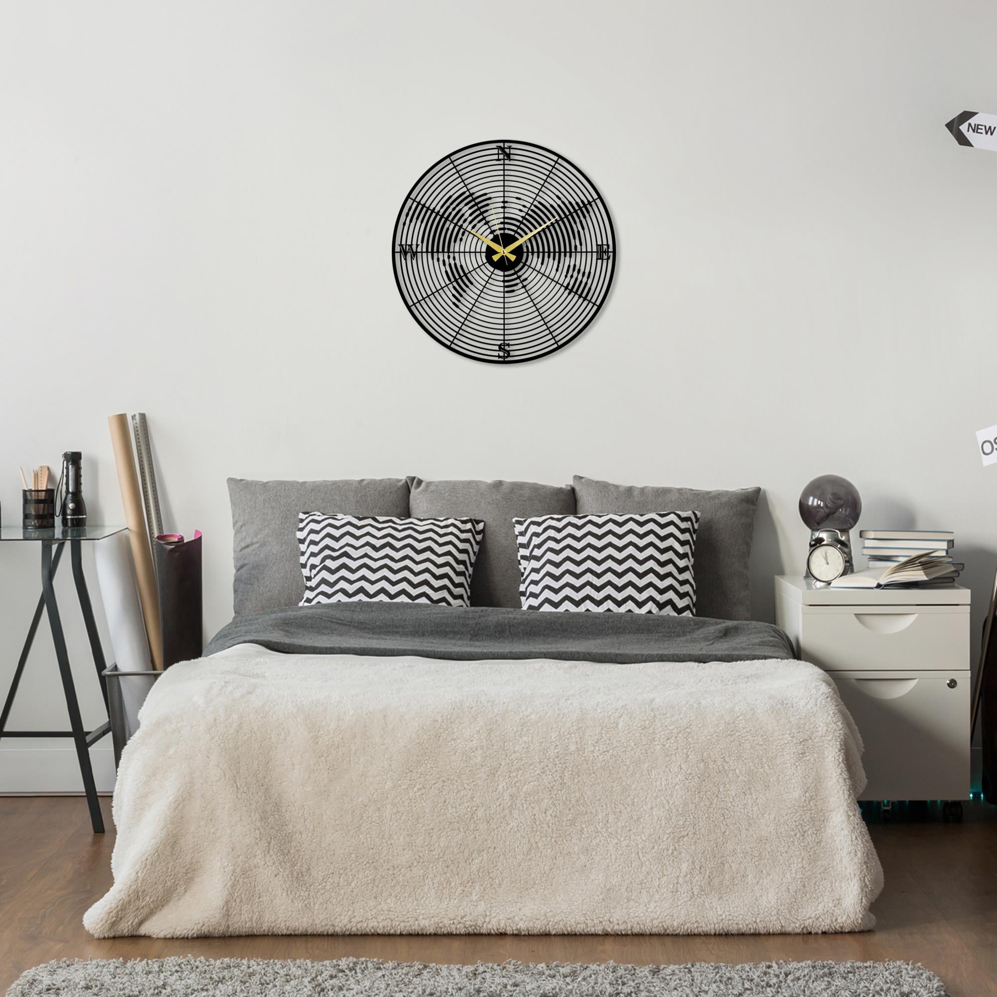 WATCH-77 Dekoratif Metal Duvar Saati | ByLamp