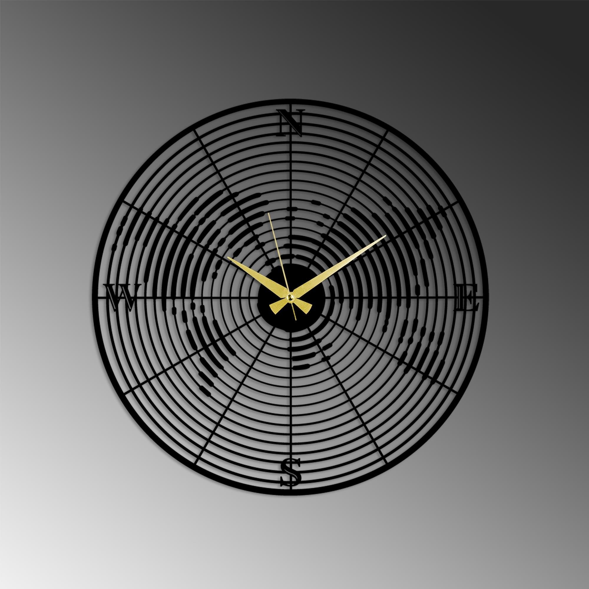 WATCH-77 Dekoratif Metal Duvar Saati | ByLamp