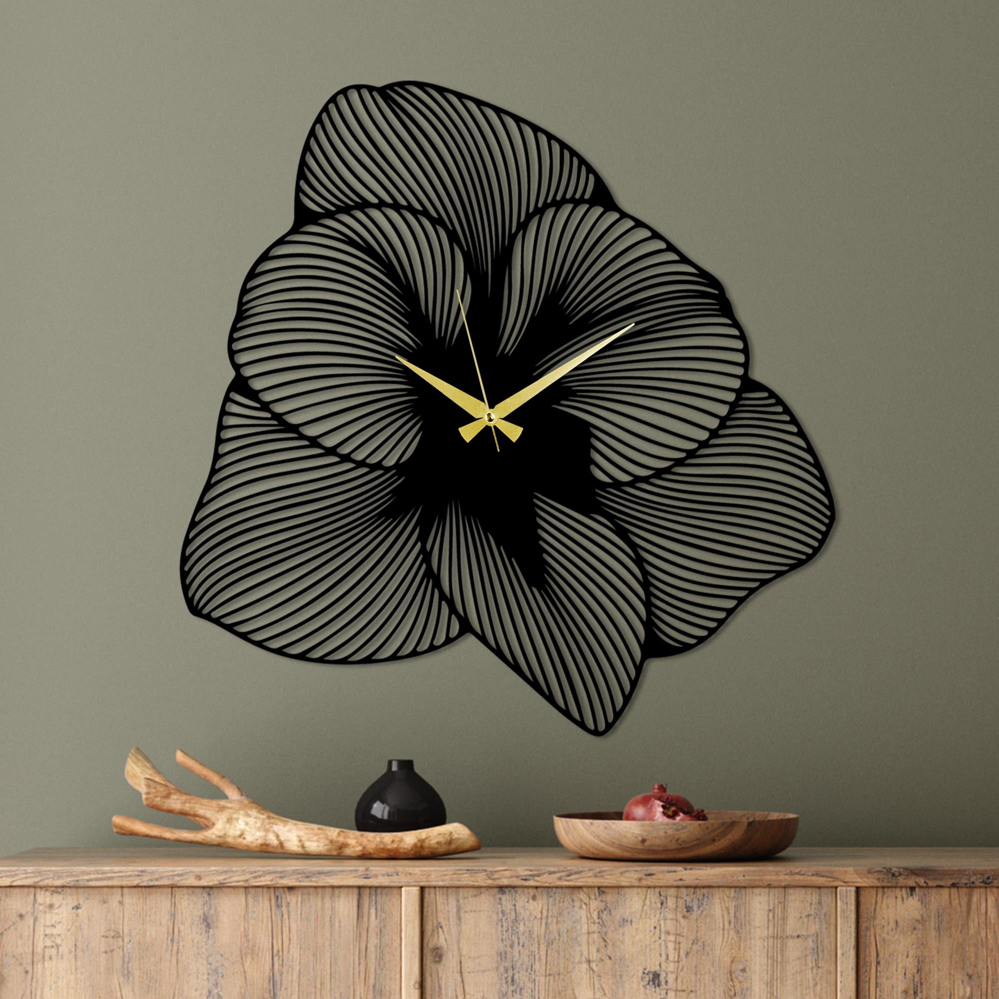 WATCH-78 Dekoratif Metal Duvar Saati | ByLamp