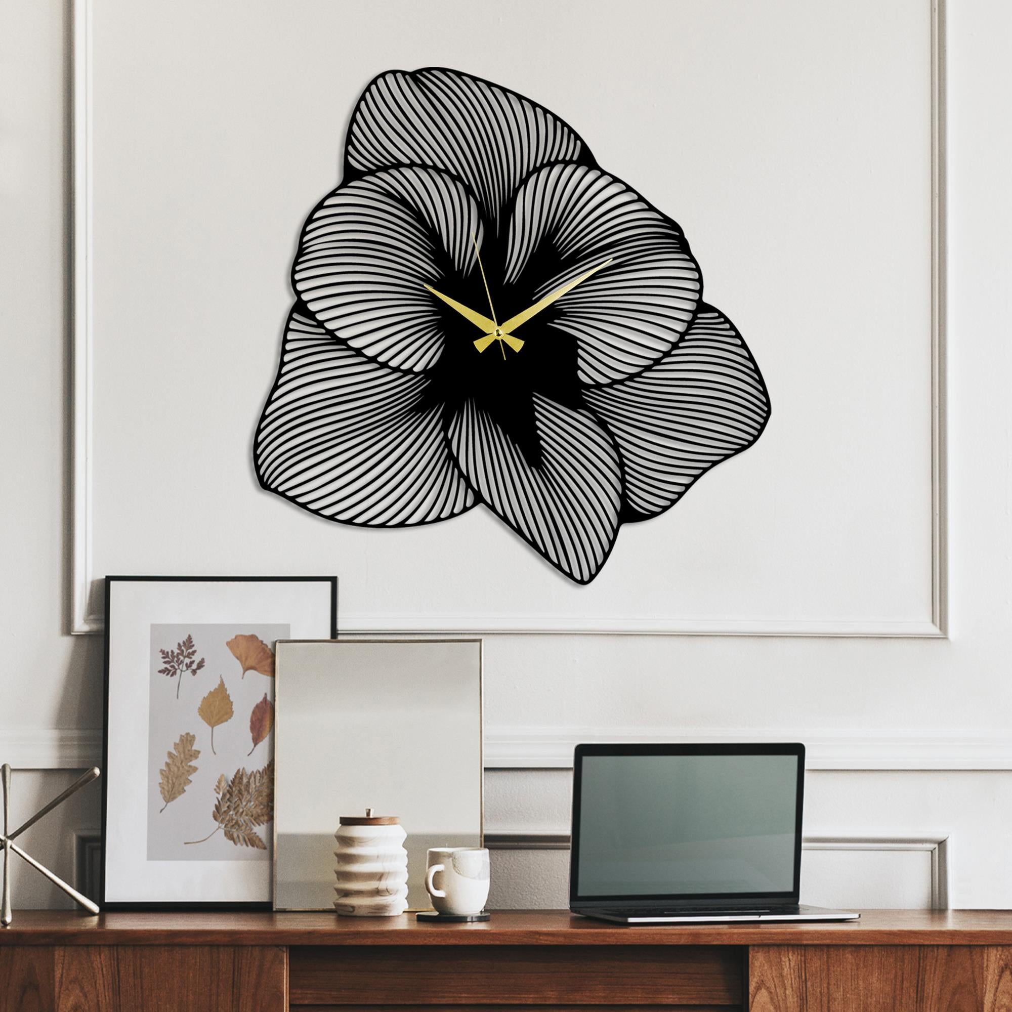 WATCH-78 Dekoratif Metal Duvar Saati | ByLamp