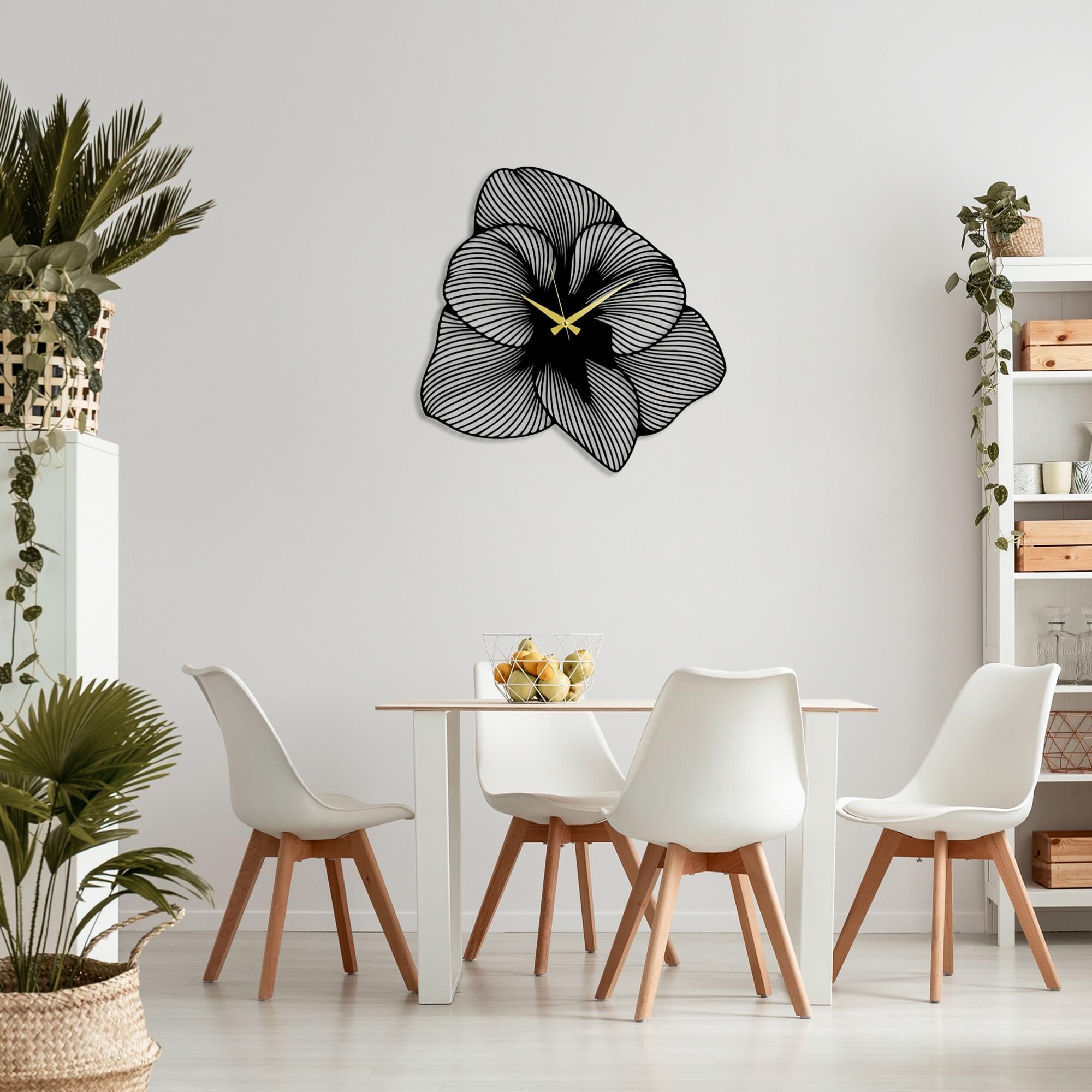 WATCH-78 Dekoratif Metal Duvar Saati | ByLamp