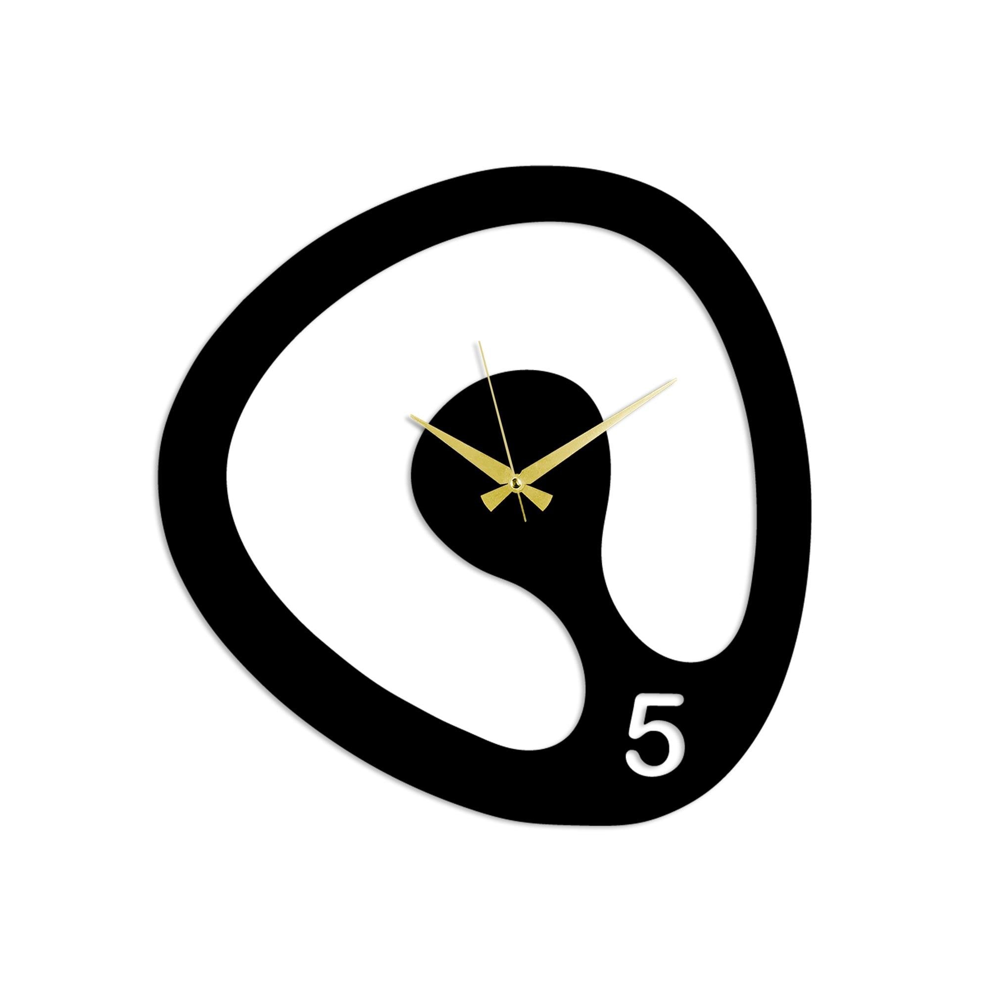 WATCH-81 Dekoratif Metal Duvar Saati | ByLamp