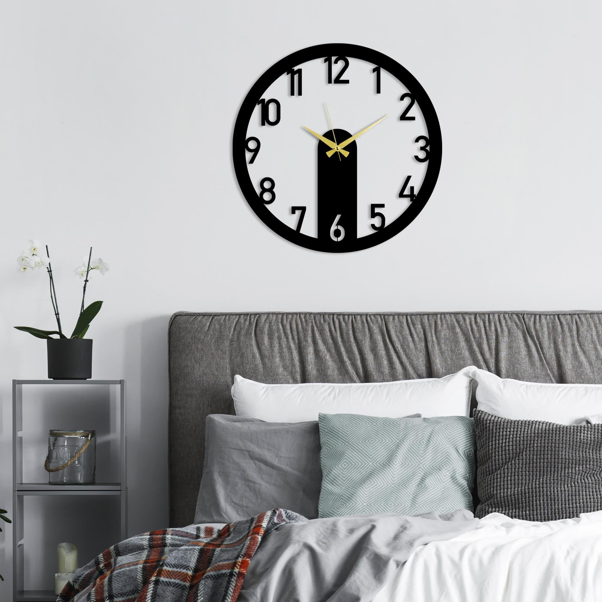 WATCH-82 Dekoratif Metal Duvar Saati | ByLamp