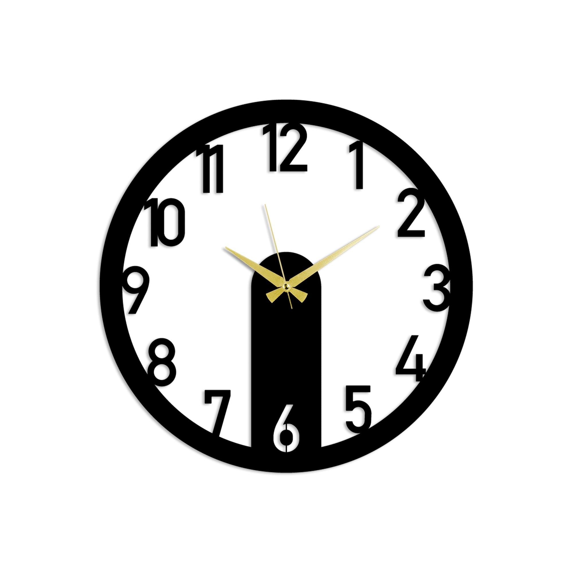 WATCH-82 Dekoratif Metal Duvar Saati | ByLamp