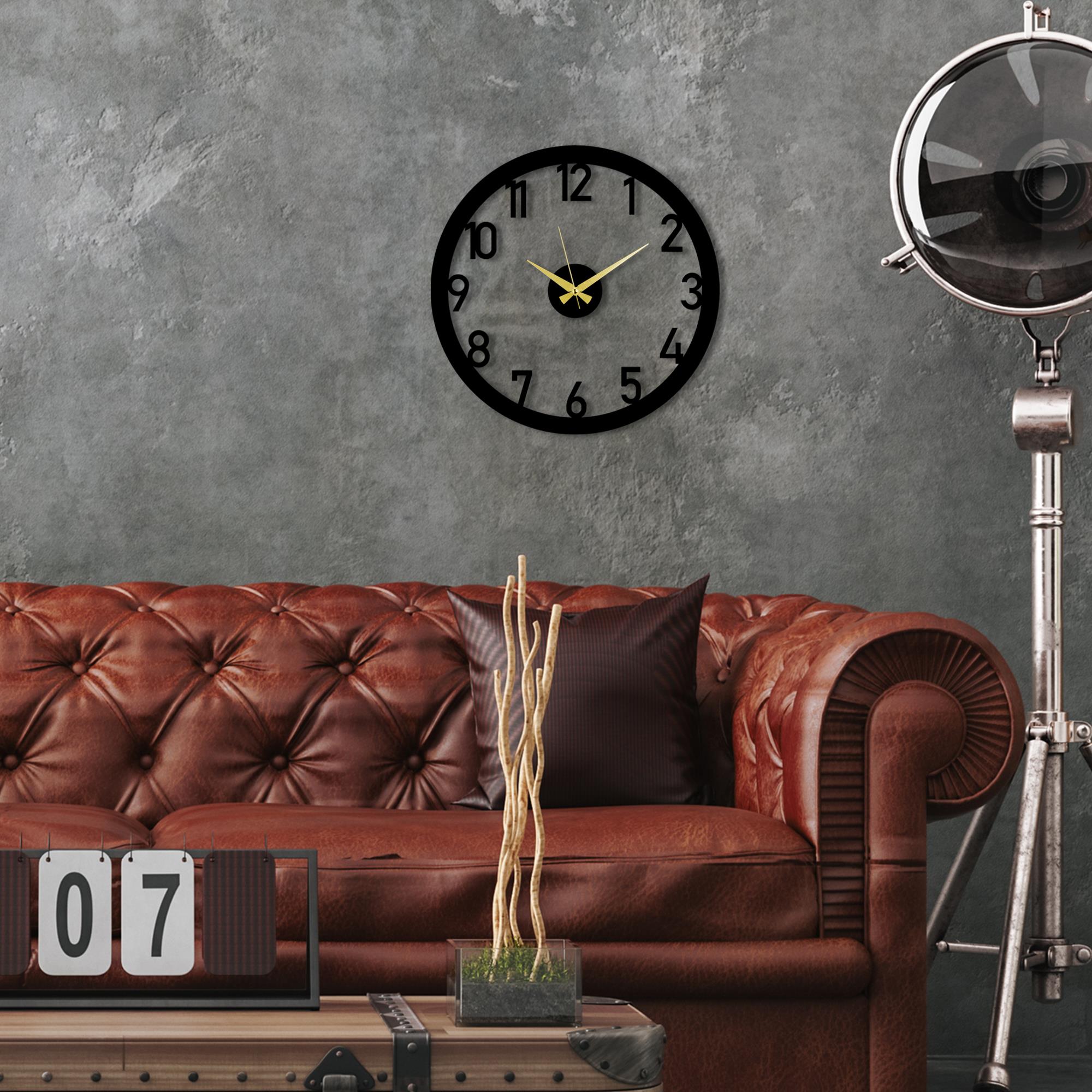 WATCH-83 Dekoratif Metal Duvar Saati | ByLamp