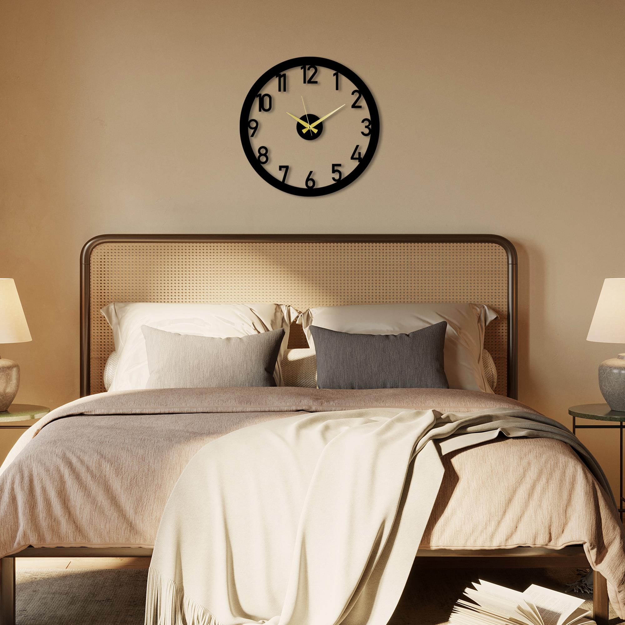 WATCH-83 Dekoratif Metal Duvar Saati | ByLamp