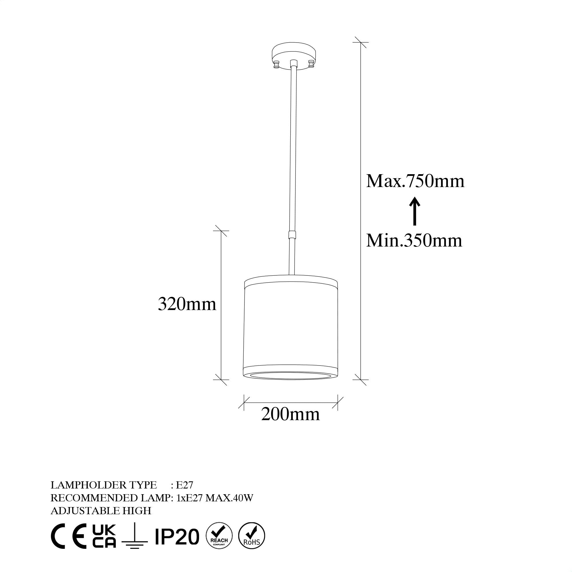 Dalia DL 11818 Abajur Avize Aydınlatma | ByLamp