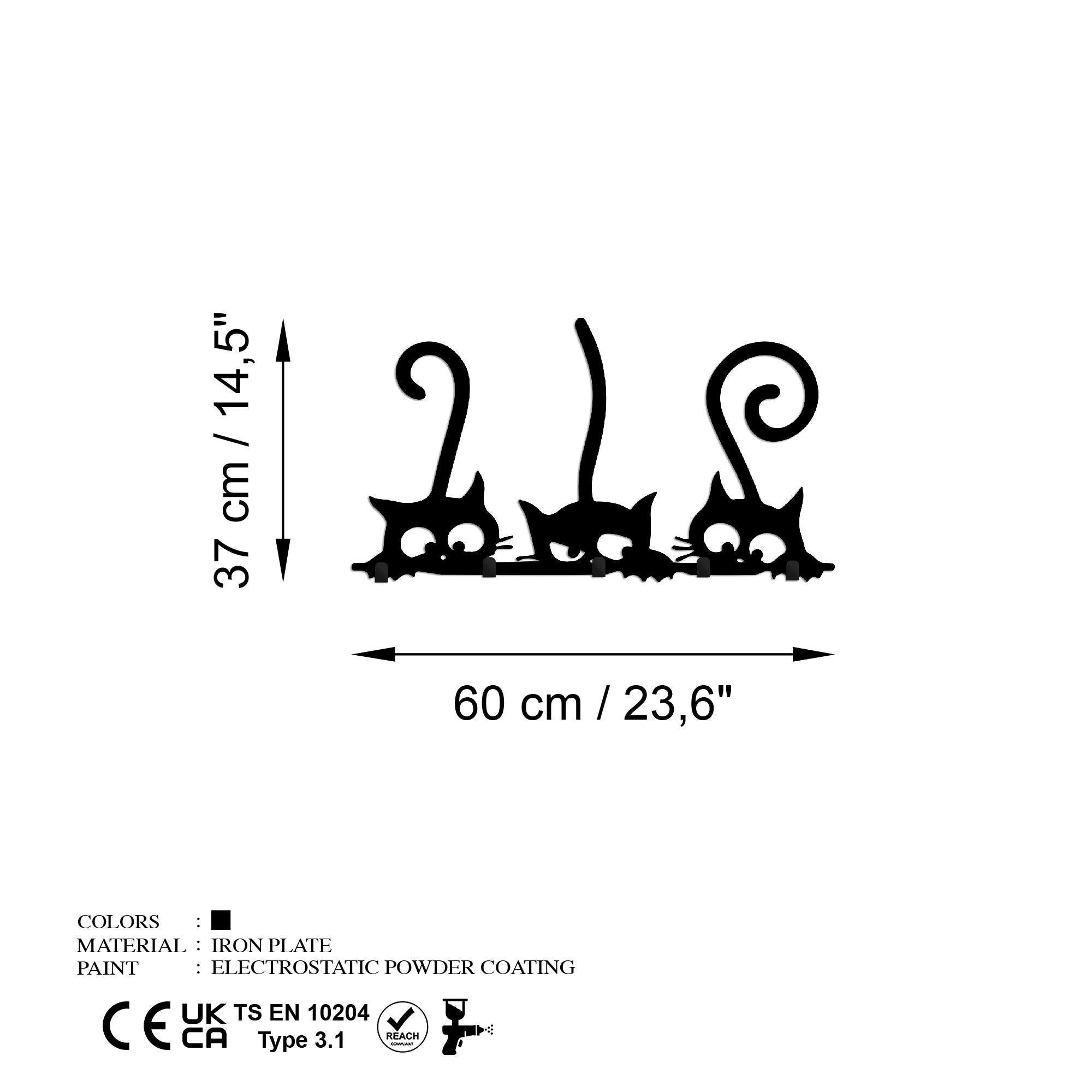 WH-111 Dekoratif Metal Askılık | ByLamp