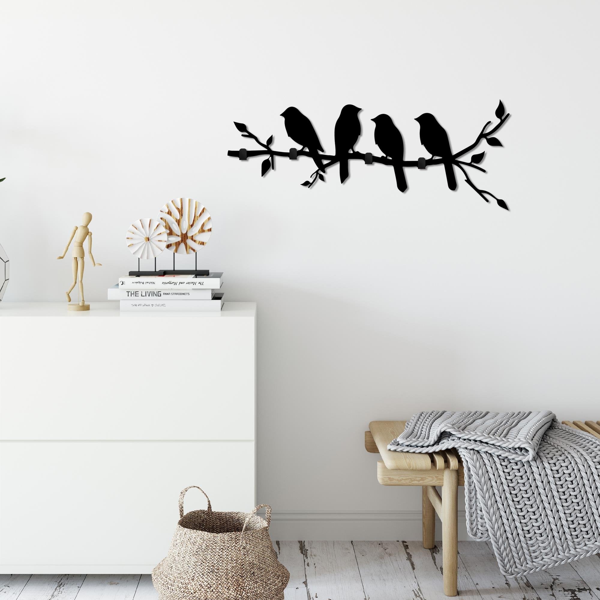 WH-112 Dekoratif Metal Askılık | ByLamp